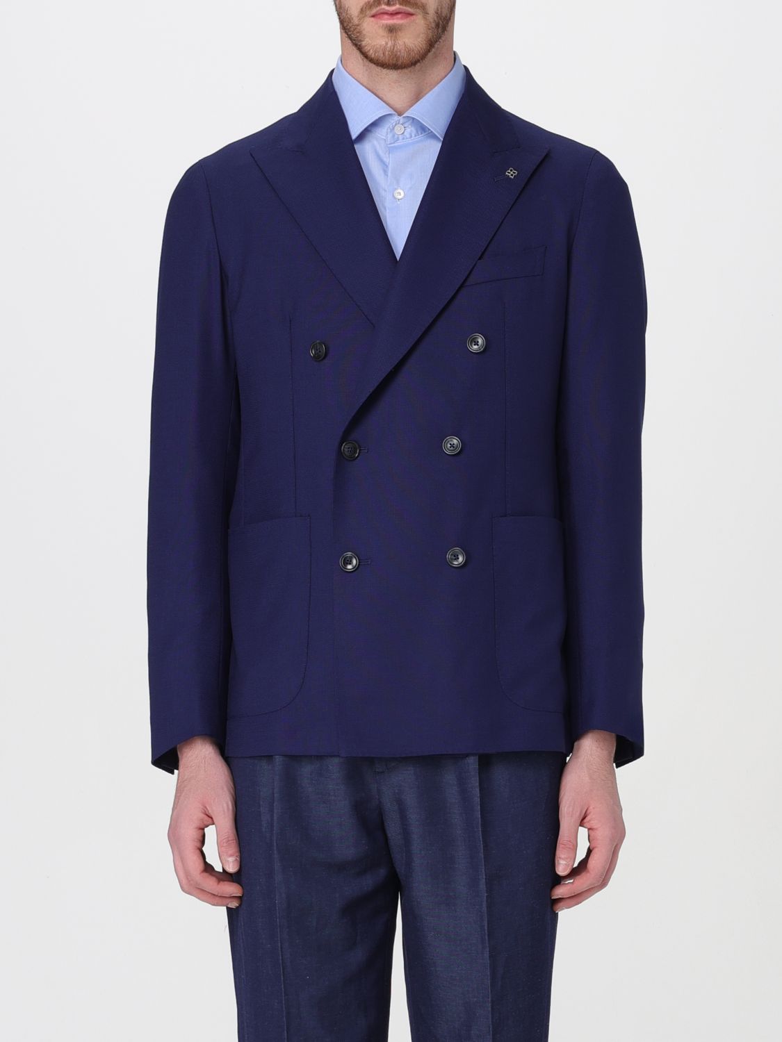 Tagliatore Jacket TAGLIATORE Men colour Indigo