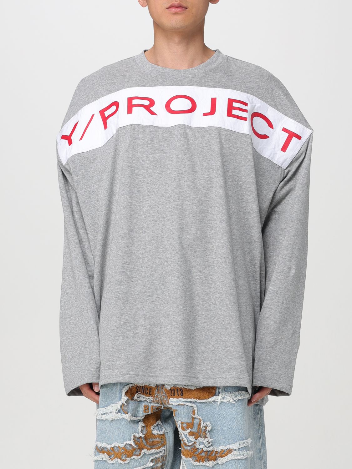 Y/Project T-Shirt Y/PROJECT Men color Grey