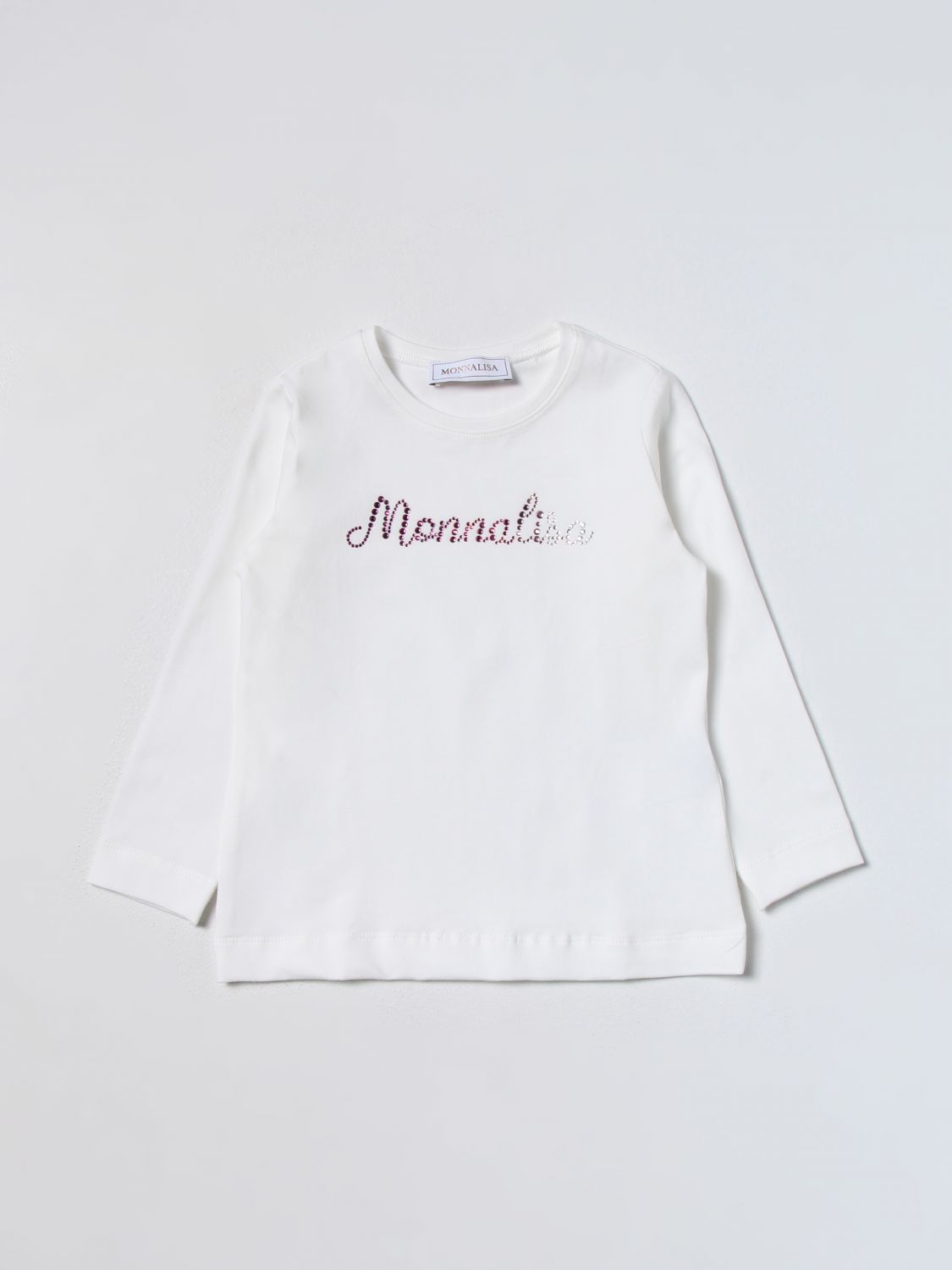 Monnalisa T-Shirt MONNALISA Kids colour Yellow Cream