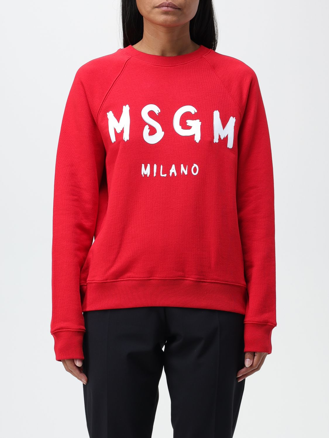 Msgm Sweatshirt MSGM Woman colour Red