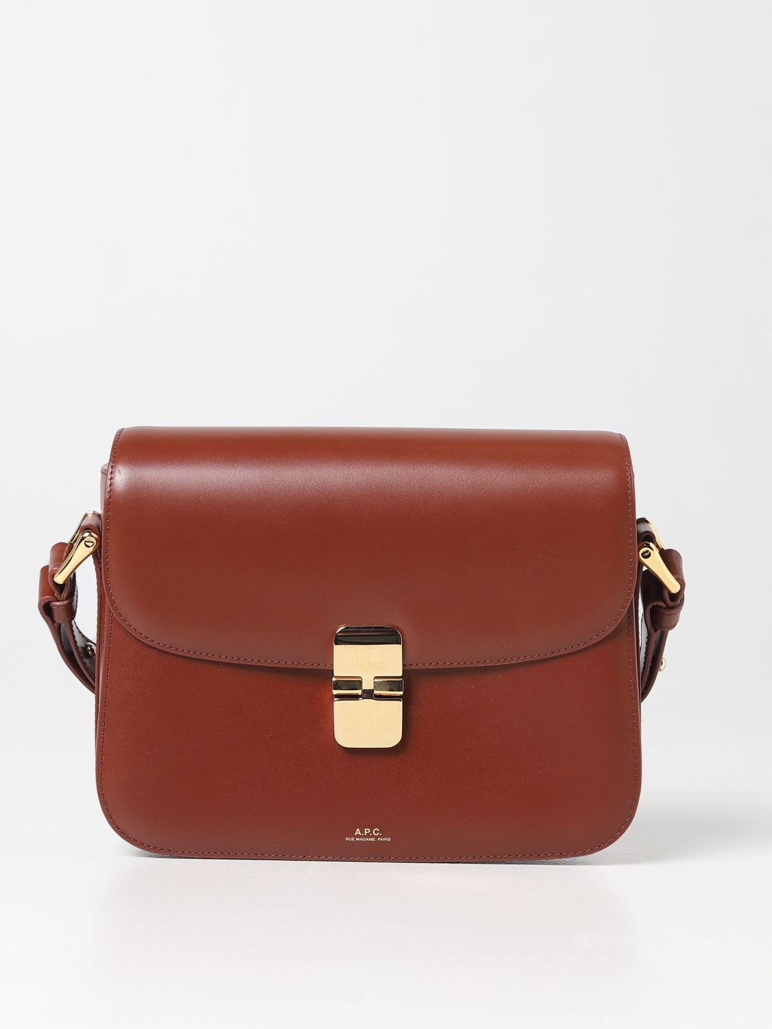 A.P.C. Shoulder Bag A.P.C. Woman colour Brown