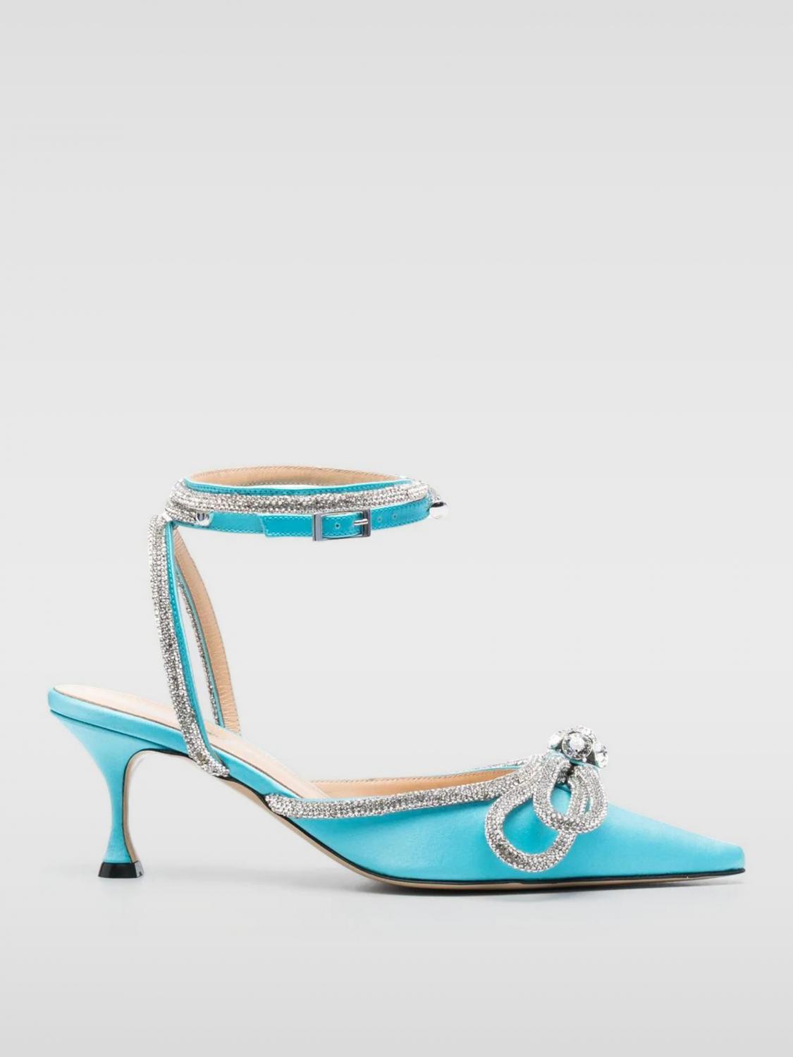 Mach & Mach High Heel Shoes MACH & MACH Woman color Blue