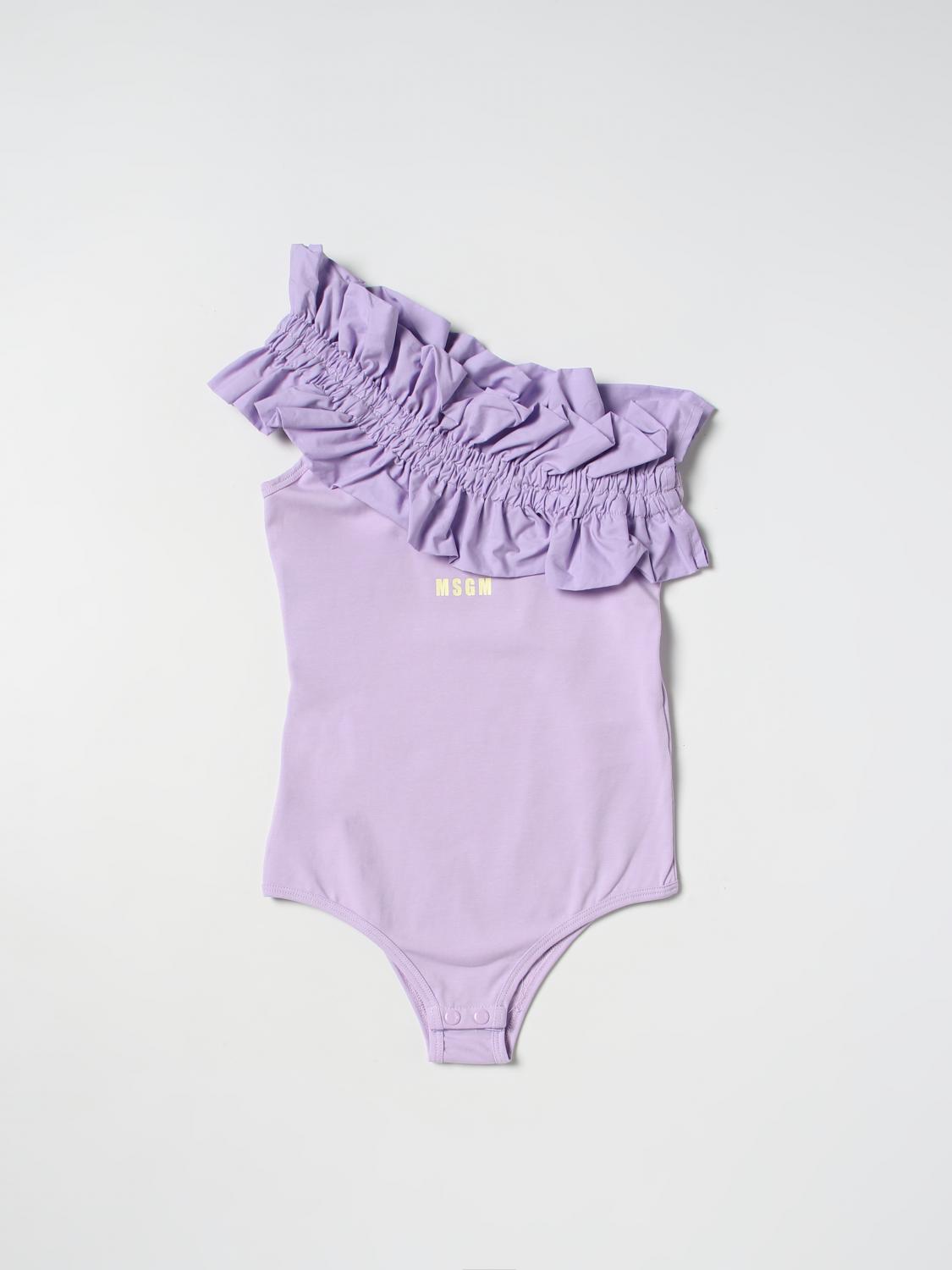 Msgm Kids Top MSGM KIDS Kids colour Lilac