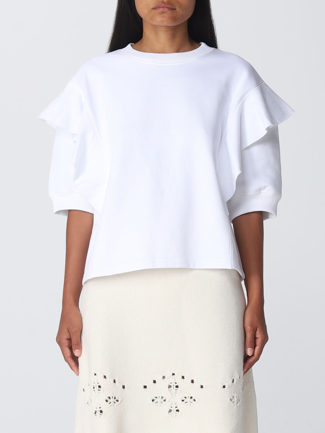 Chloé Sweatshirt CHLOÉ Woman colour White