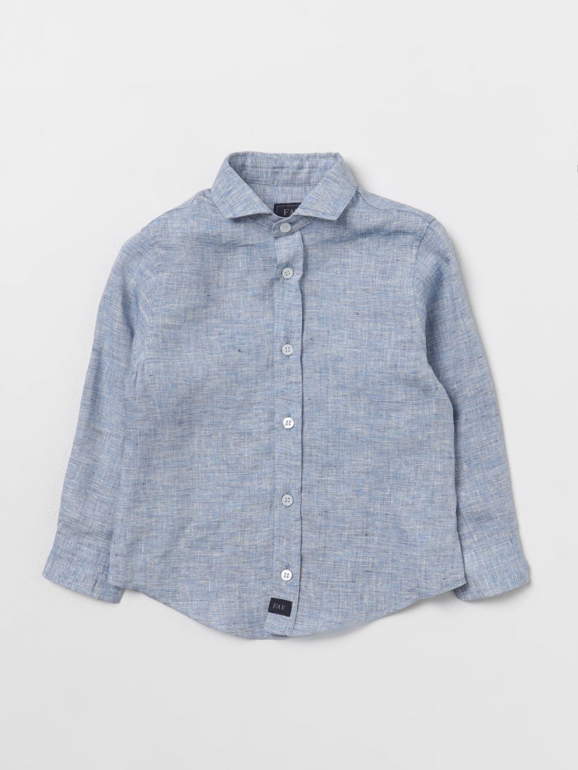 Fay Junior Shirt FAY JUNIOR Kids colour Gnawed Blue