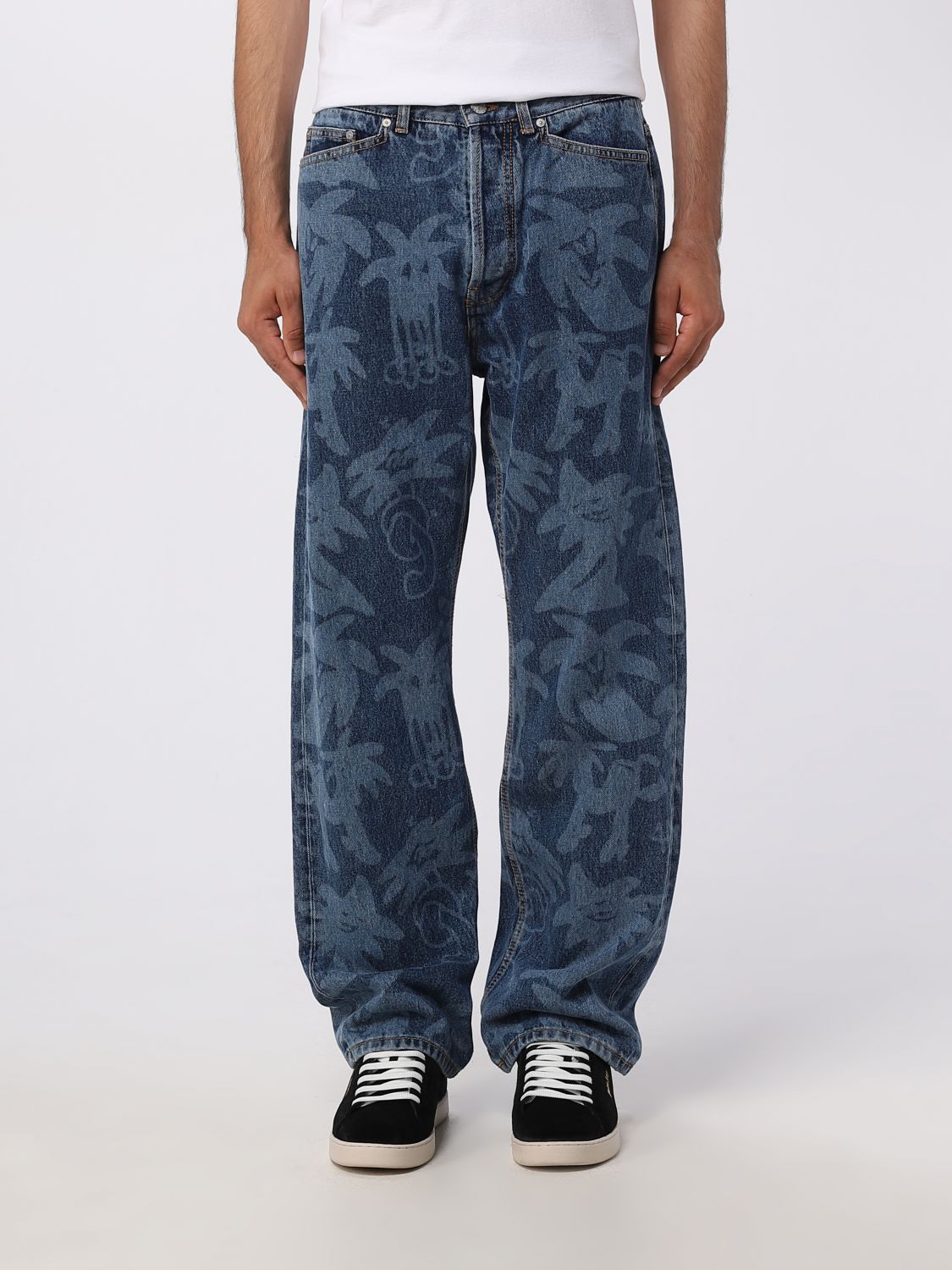 PALM ANGELS Jeans PALM ANGELS Men colour Denim