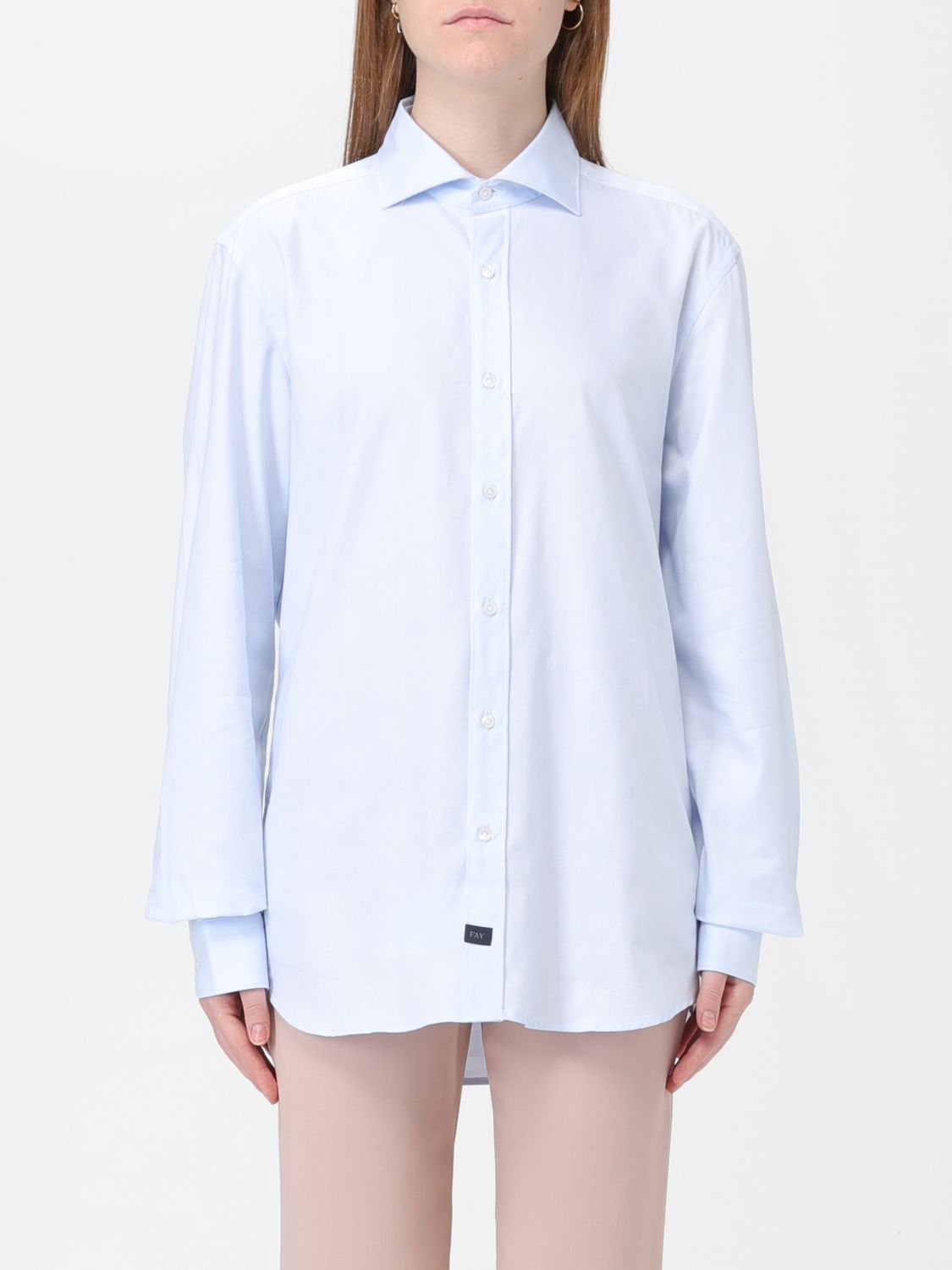 Fay Shirt FAY Woman colour Blue