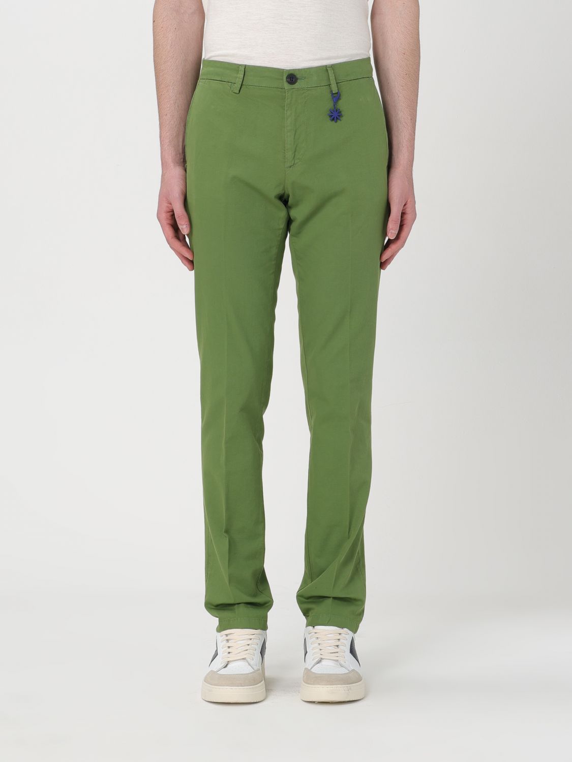 Manuel Ritz Trousers MANUEL RITZ Men colour Green