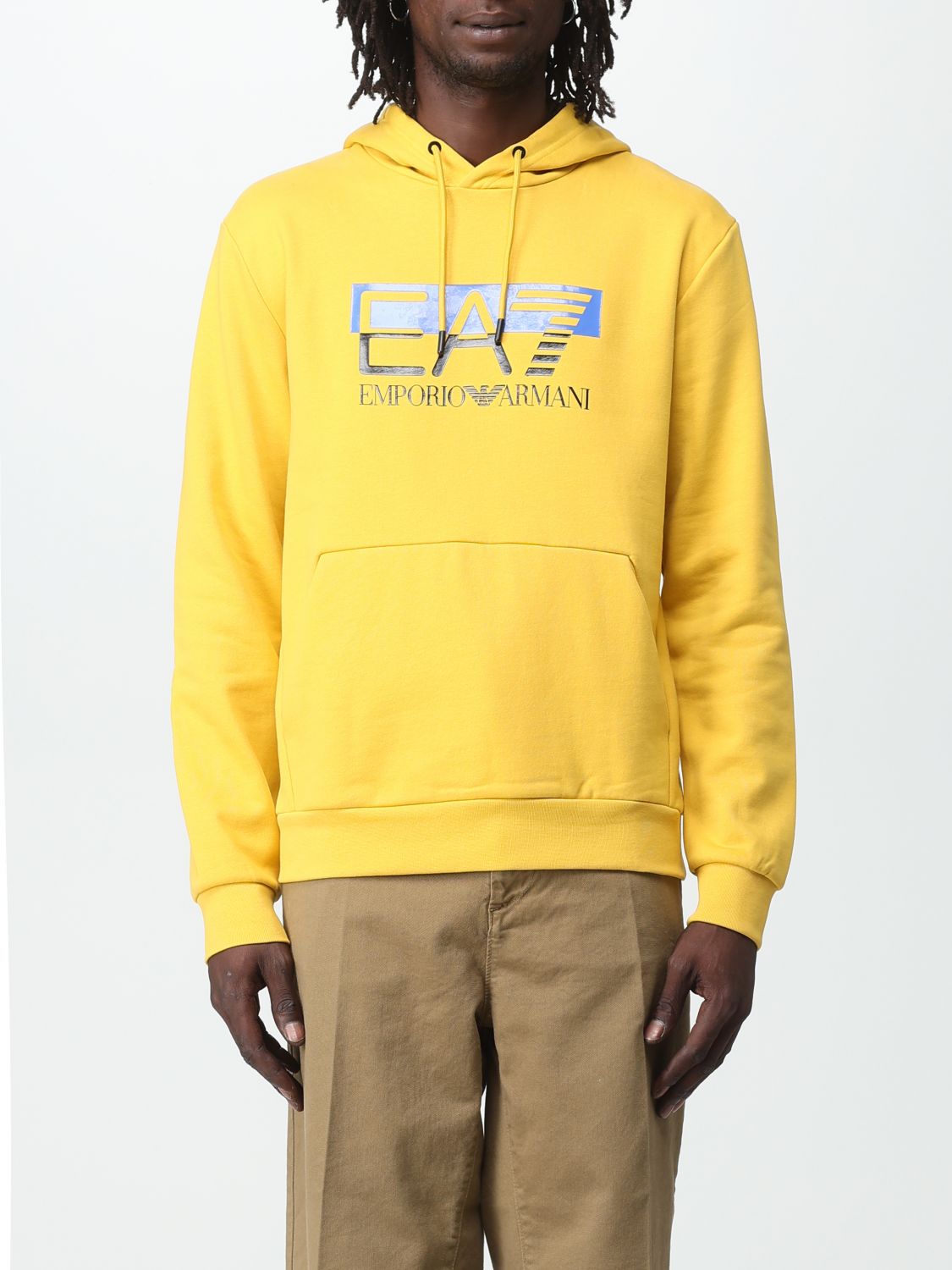 EA7 Sweatshirt EA7 Men colour Yellow