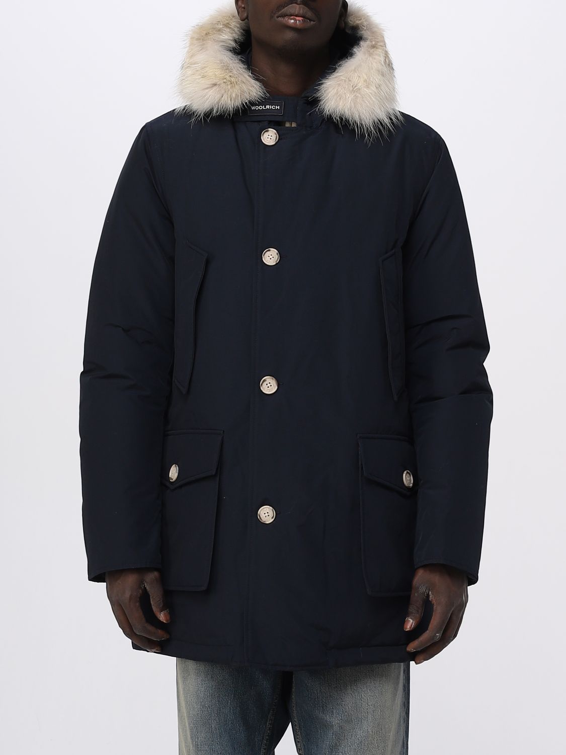 Woolrich Jacket WOOLRICH Men colour Blue