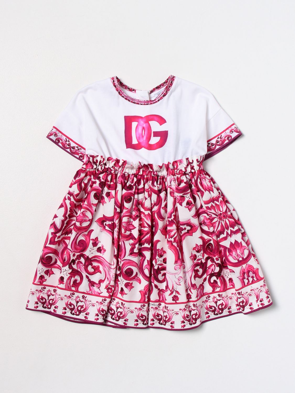 Dolce & Gabbana Dress DOLCE & GABBANA Kids colour Fuchsia