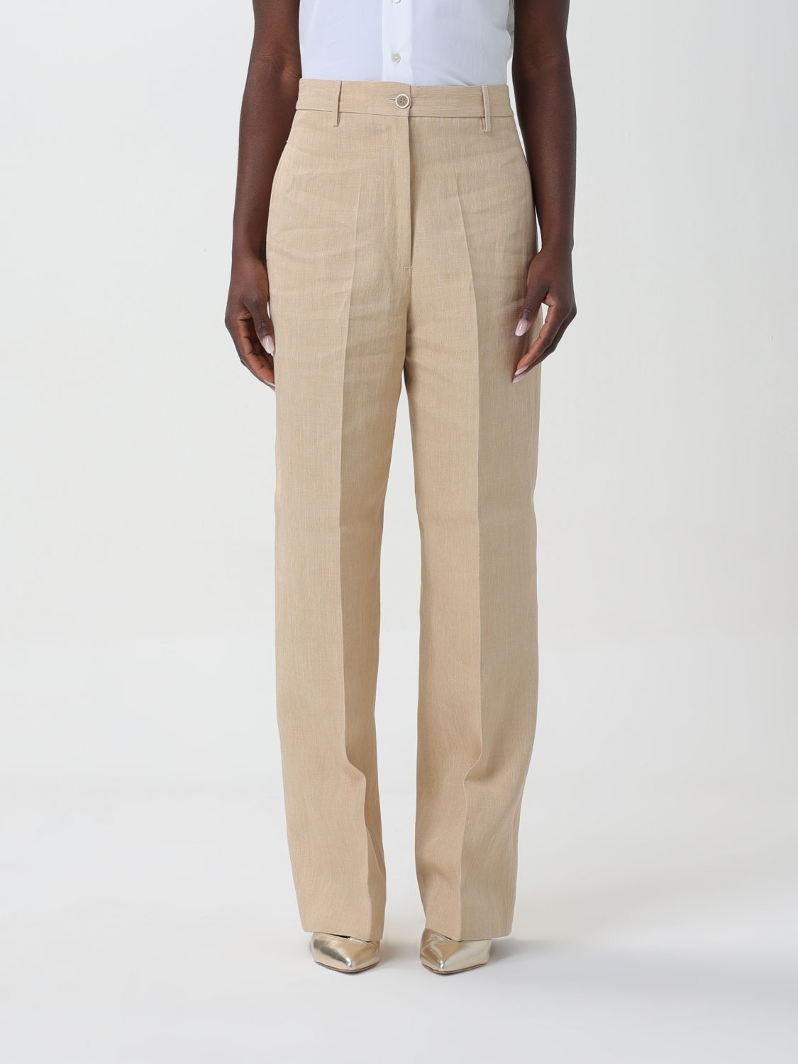 Fabiana Filippi Trousers FABIANA FILIPPI Woman colour Sand