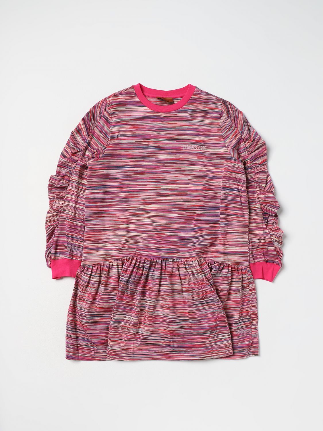 Missoni Kids Dress MISSONI KIDS Kids colour Fuchsia