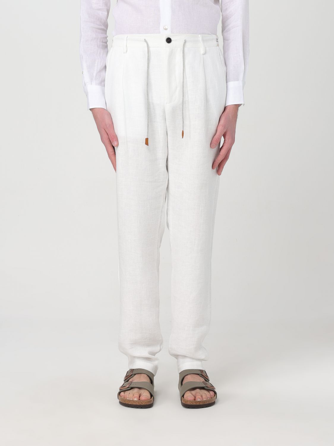 Eleventy Trousers ELEVENTY Men colour White