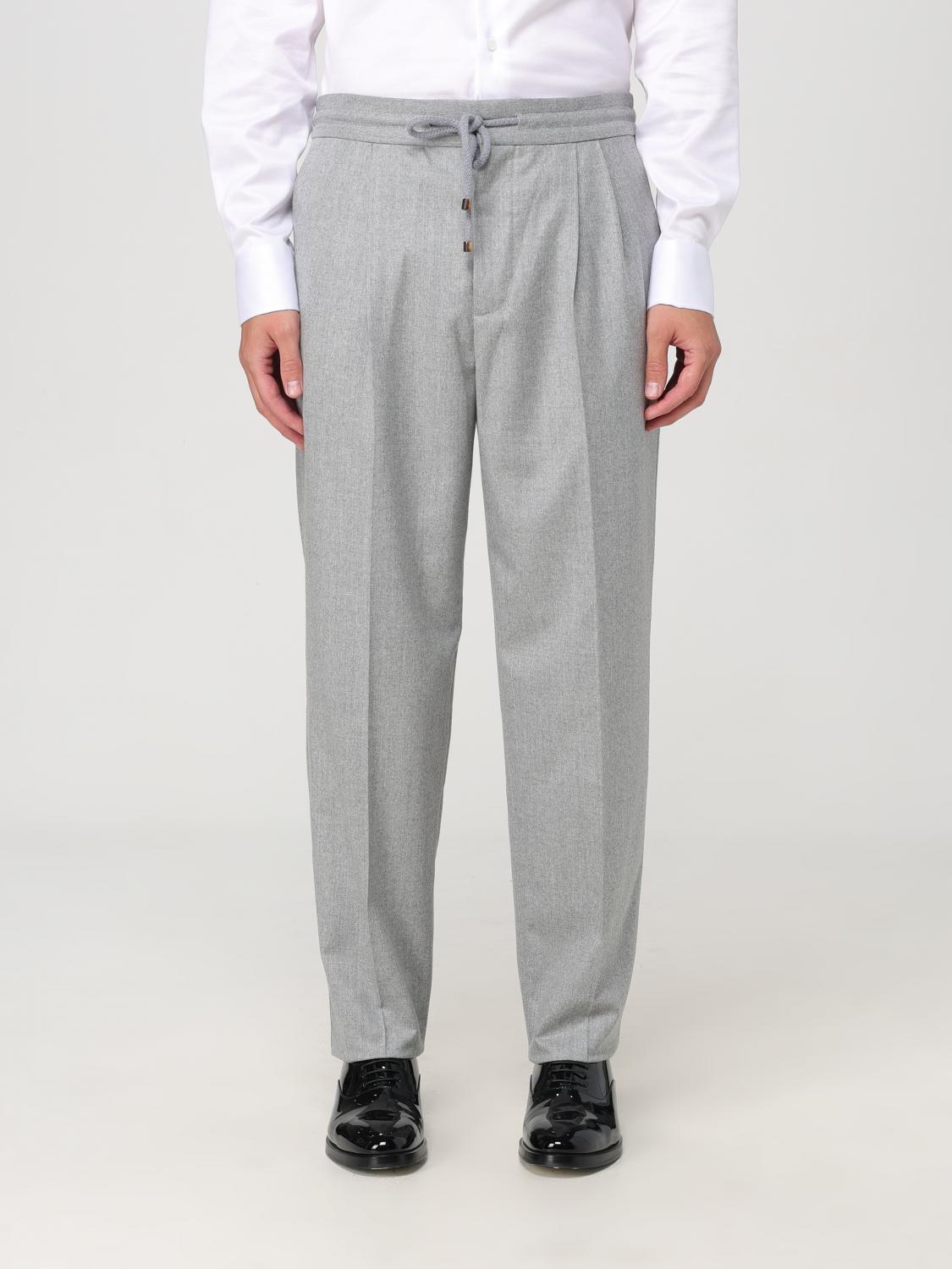 Brunello Cucinelli Pants BRUNELLO CUCINELLI Men color Grey