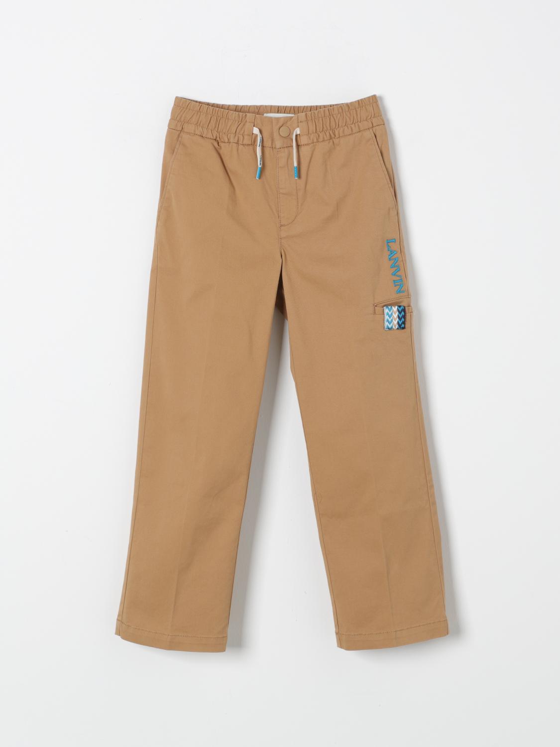 Lanvin Pants LANVIN Kids color Beige