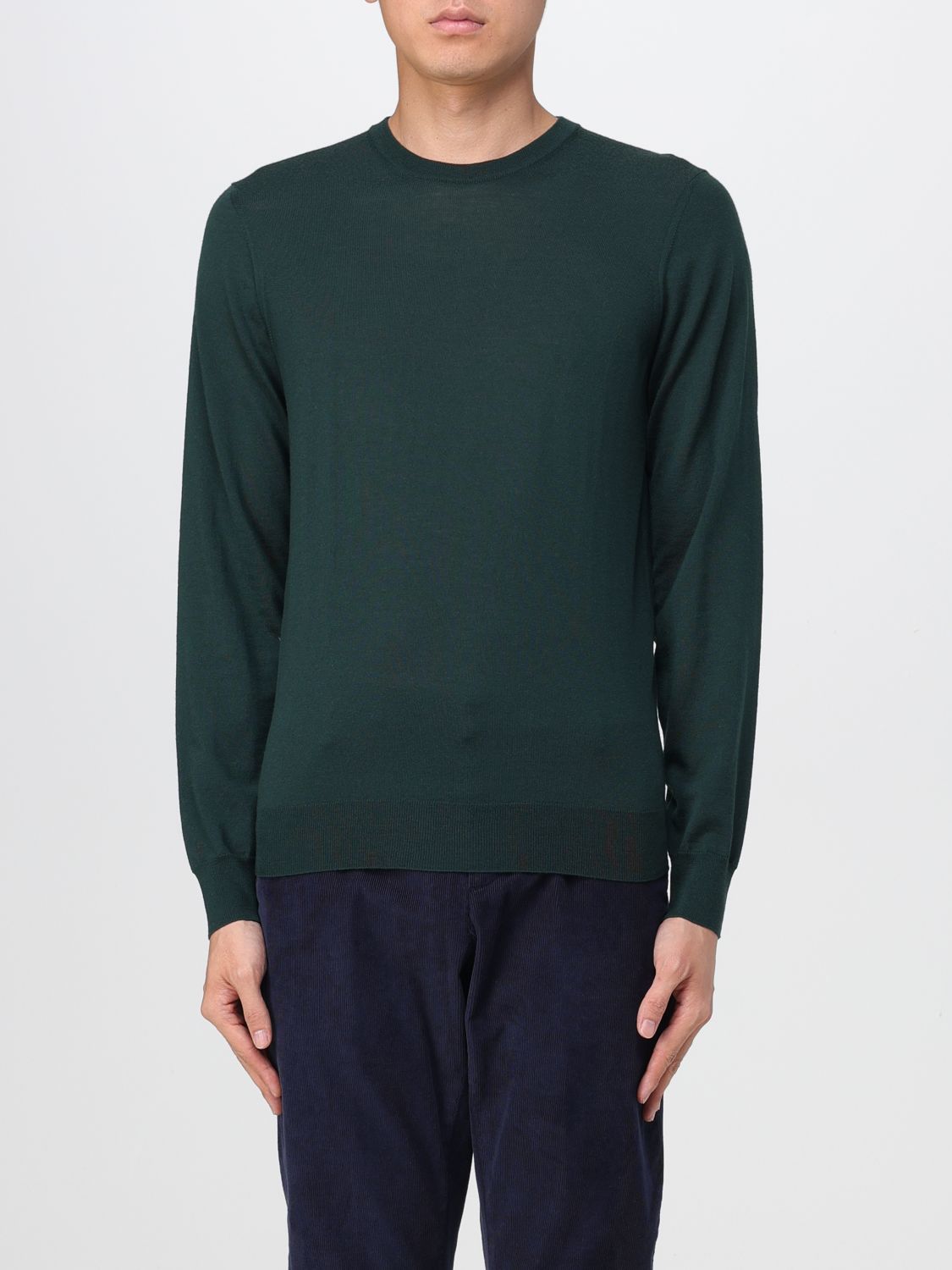 Drumohr Jumper DRUMOHR Men colour Bottle Green