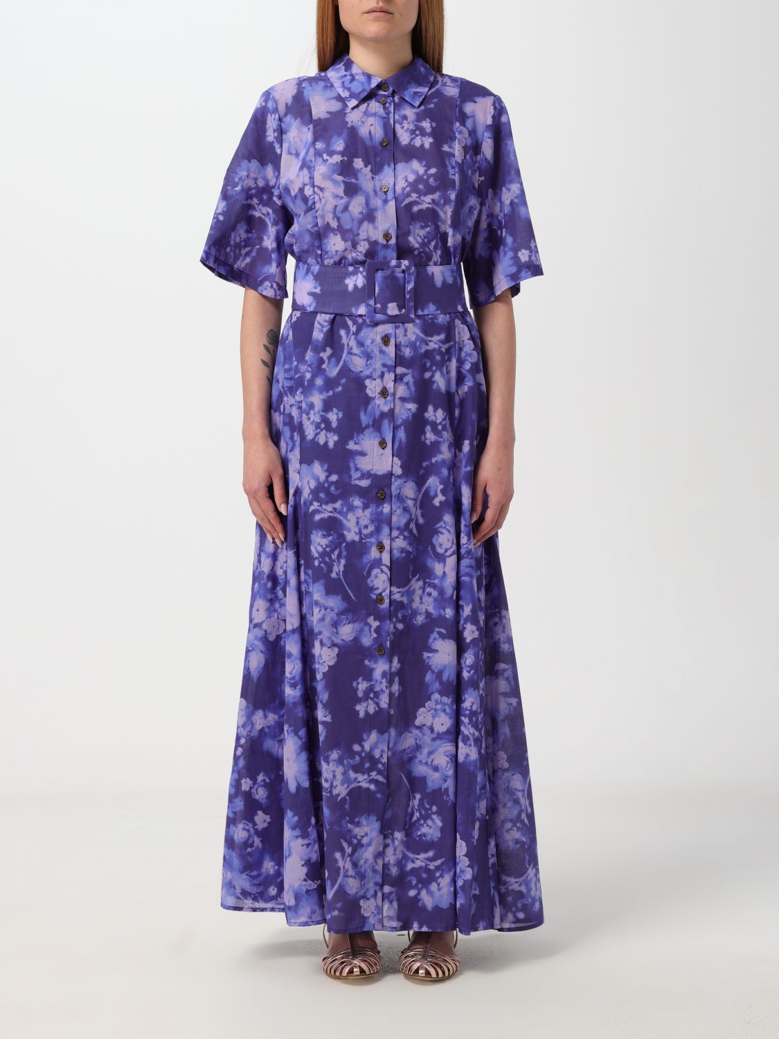 Erika Cavallini Dress ERIKA CAVALLINI Woman color Blue