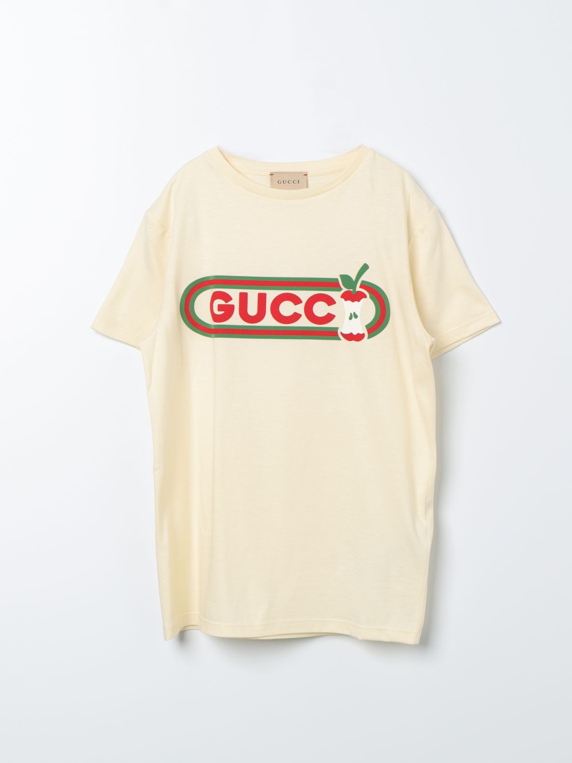 Gucci T-Shirt GUCCI Kids colour Yellow Cream