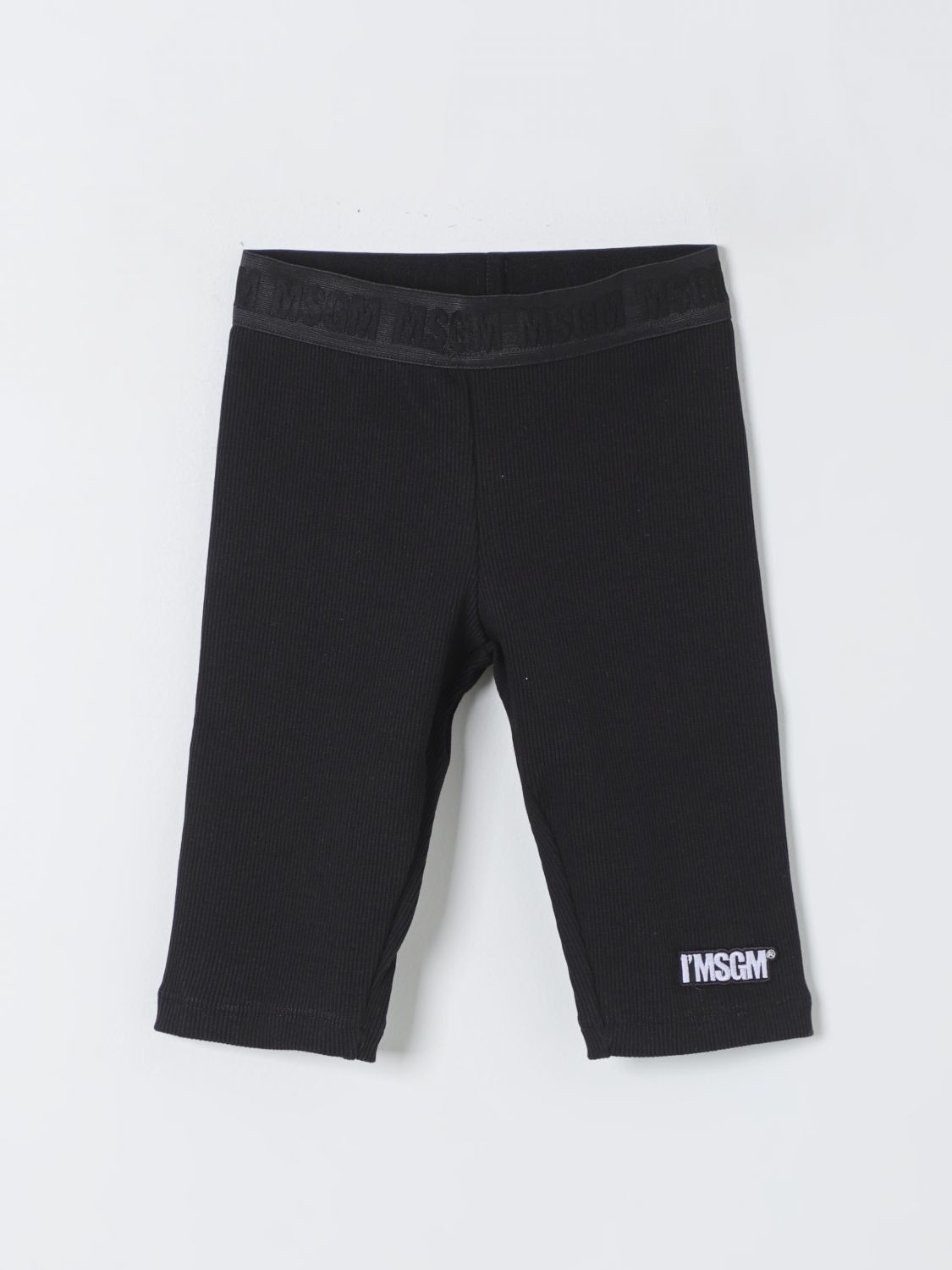 Msgm Kids Short MSGM KIDS Kids colour Black