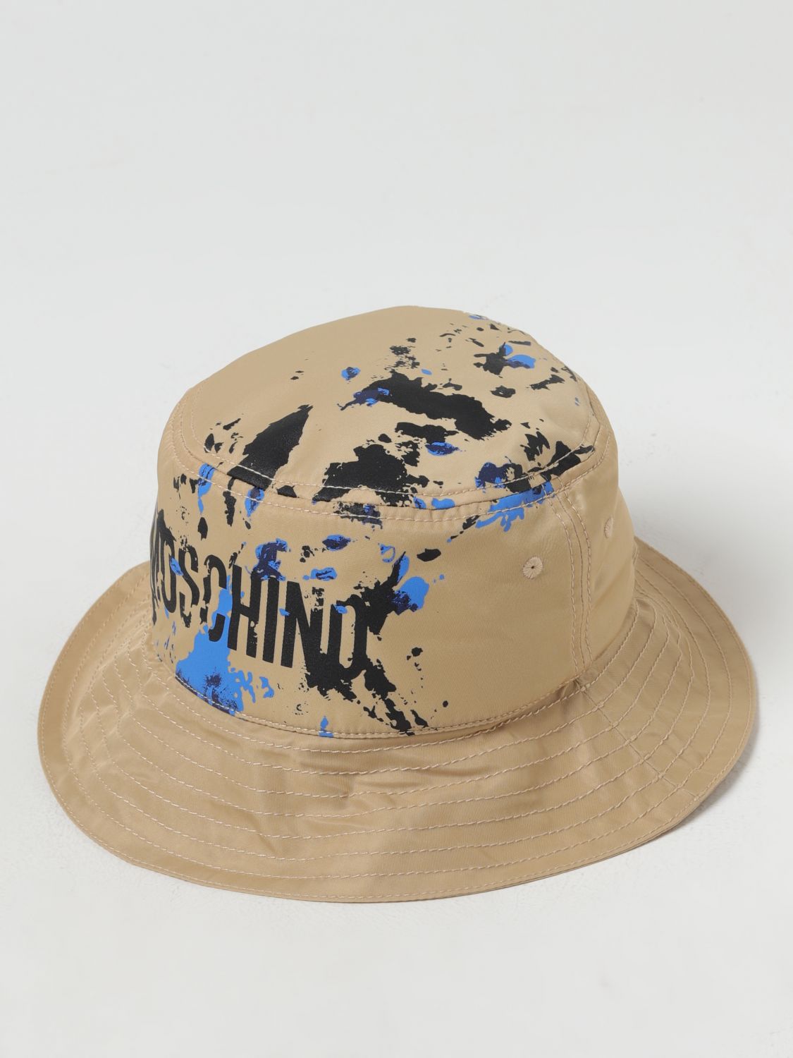 Moschino Couture Hat MOSCHINO COUTURE Men color Beige