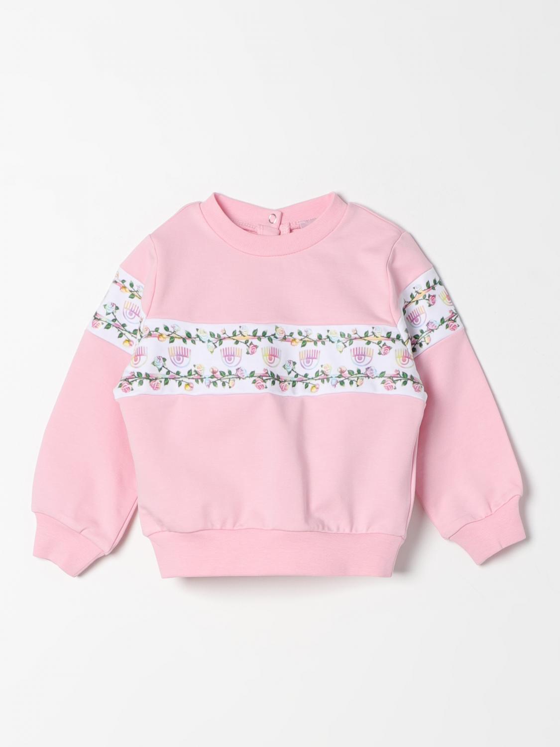 CHIARA FERRAGNI Jumper CHIARA FERRAGNI Kids colour Pink