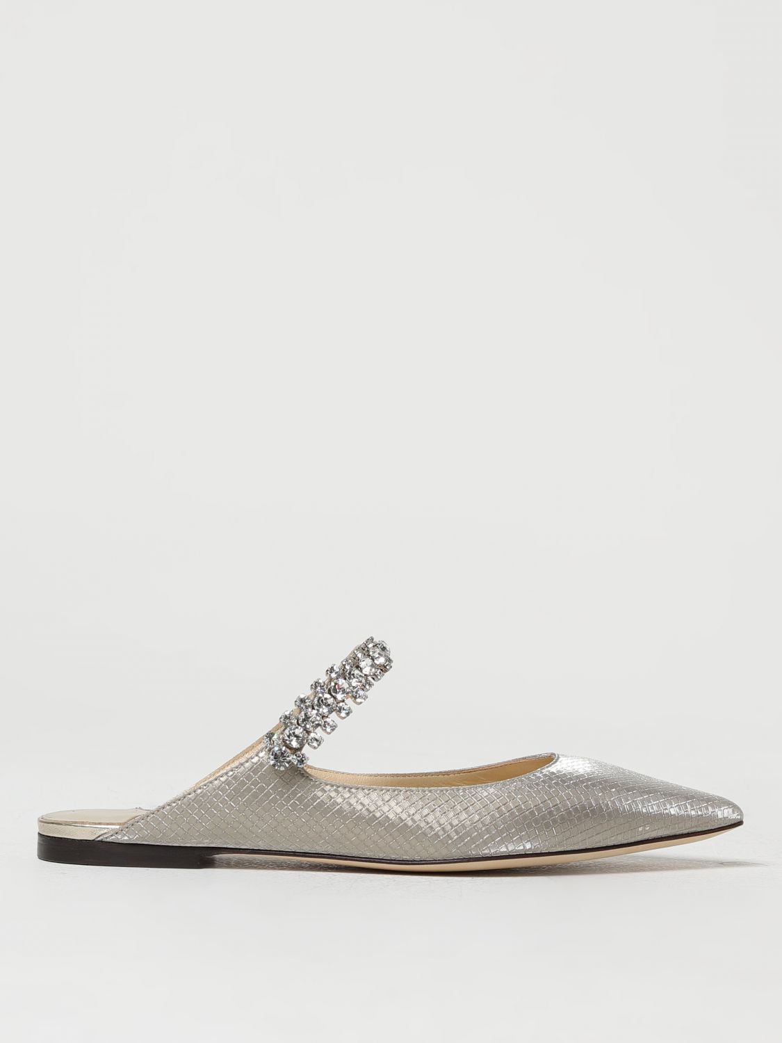 Jimmy Choo Flat Shoes JIMMY CHOO Woman colour White