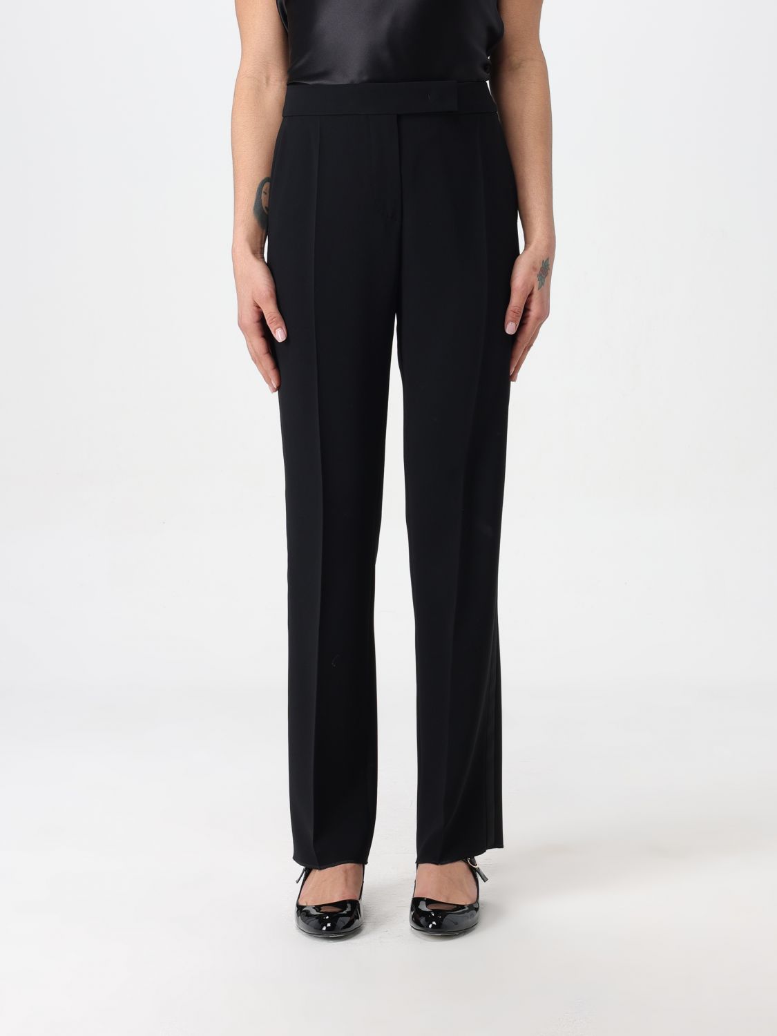 Max Mara Trousers MAX MARA Woman colour Black