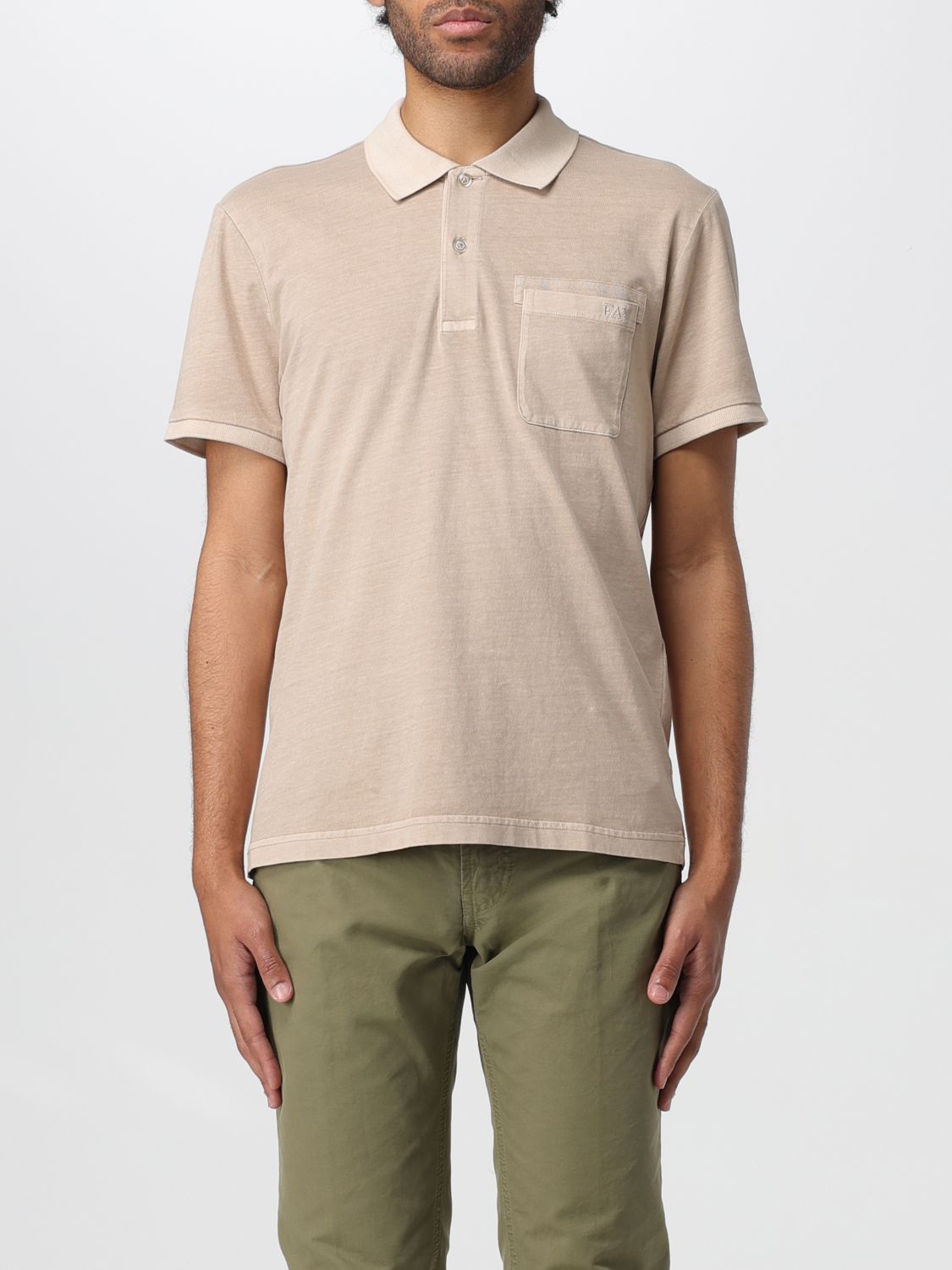 Fay Polo Shirt FAY Men colour Beige