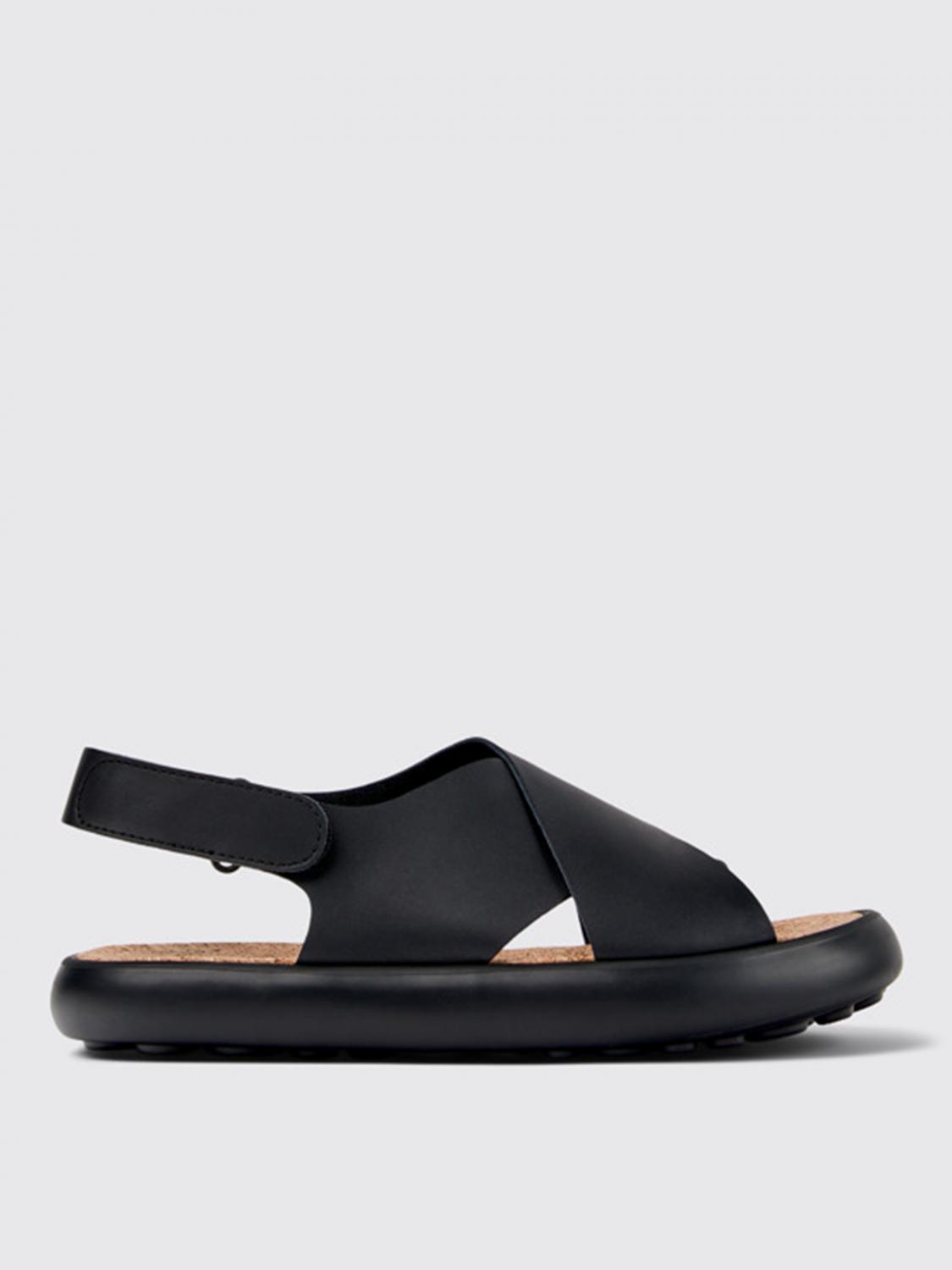 Camper Flat Sandals CAMPER Woman colour Black