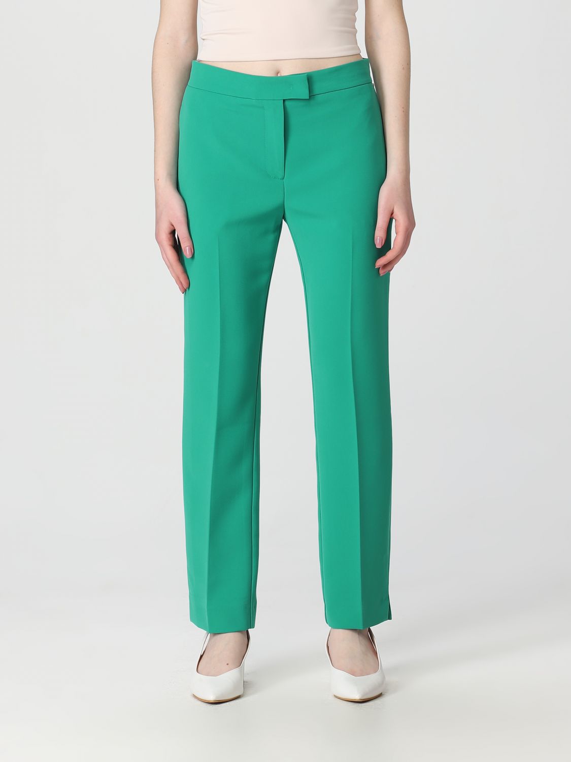 Kaos Trousers KAOS Woman colour Jade