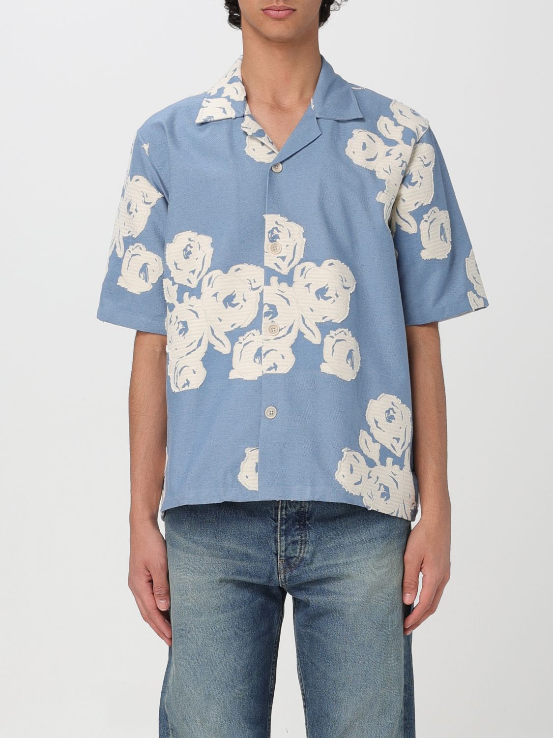 Sunflower Shirt SUNFLOWER Men colour Blue