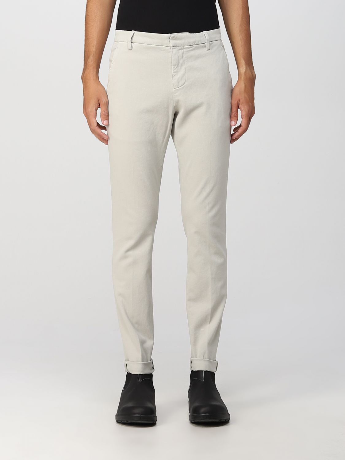 Dondup Trousers DONDUP Men colour White