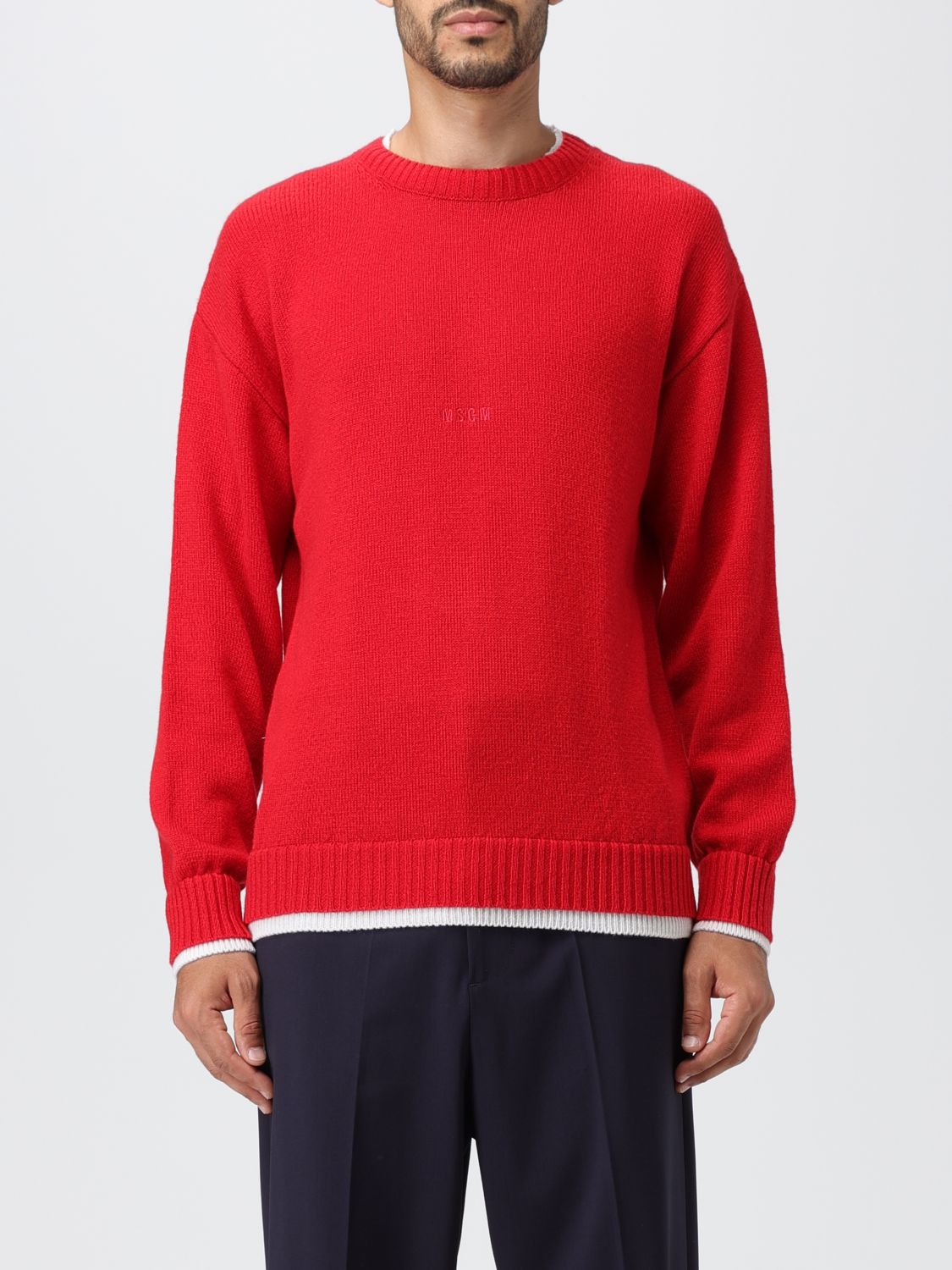 Msgm Jumper MSGM Men colour Red