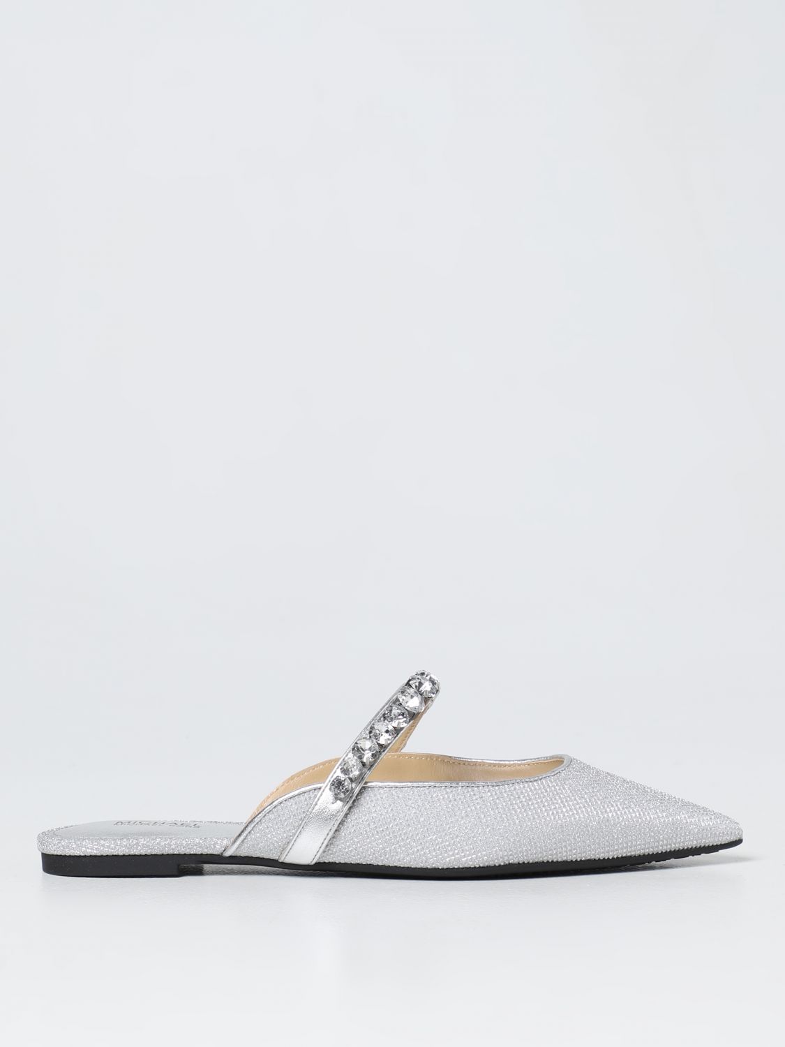 Michael Kors Flat Shoes MICHAEL KORS Woman colour Silver