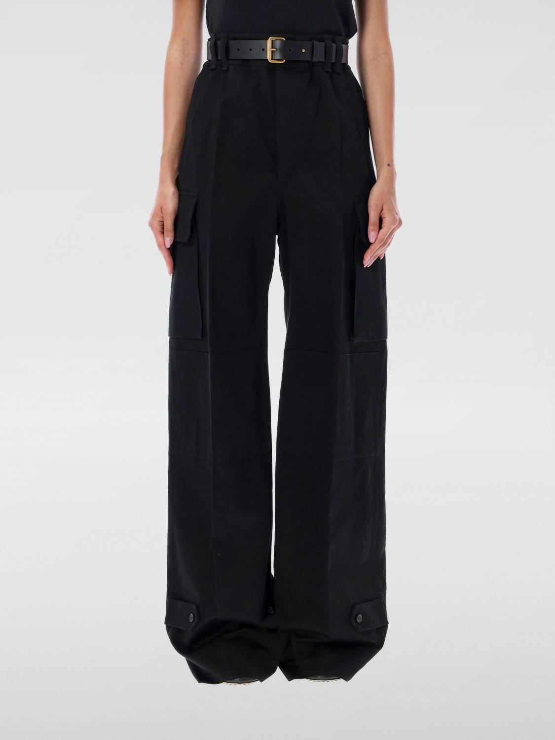 Saint Laurent Pants SAINT LAURENT Woman color Black