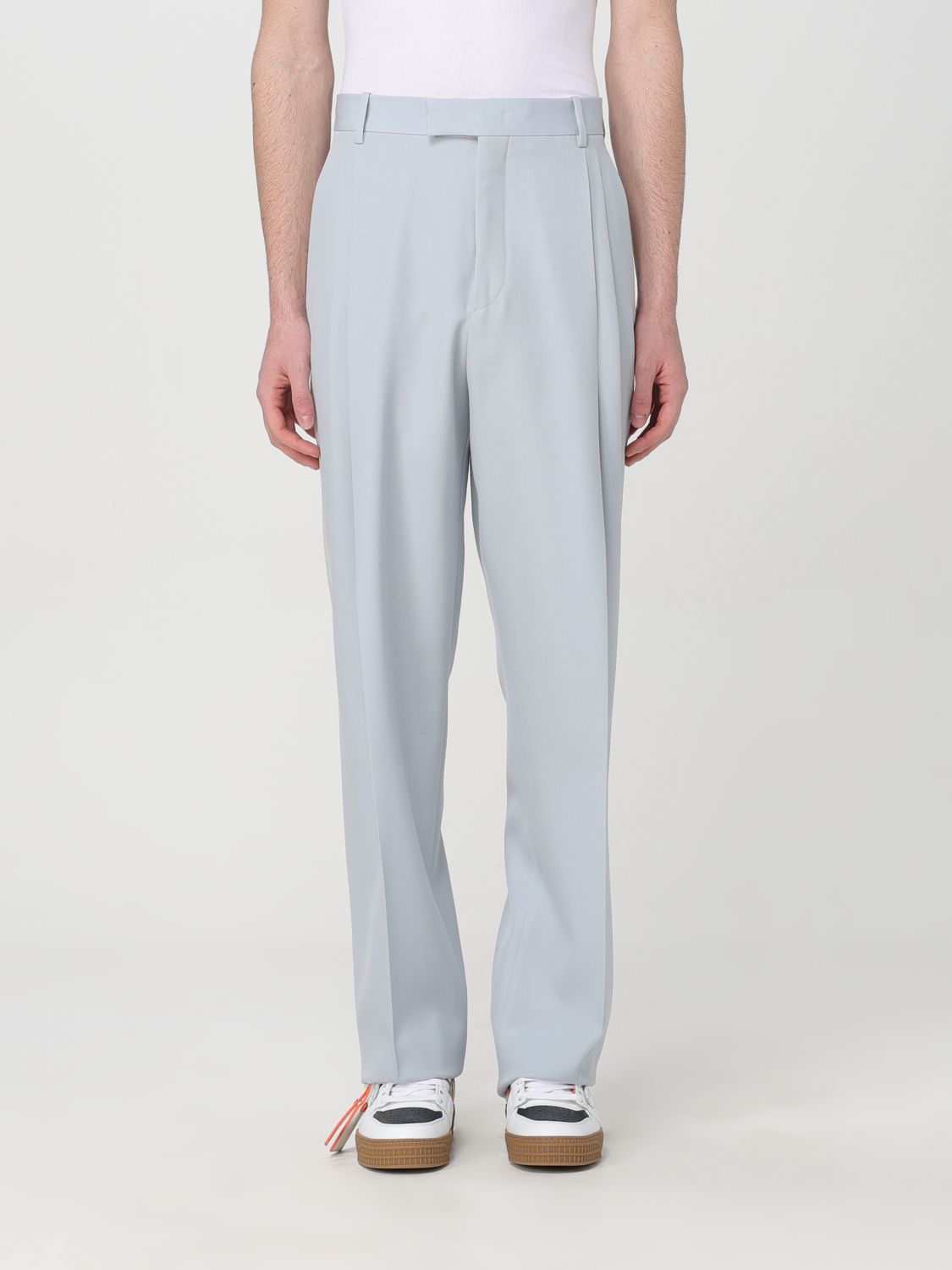 OFF-WHITE Trousers OFF-WHITE Men colour Blue