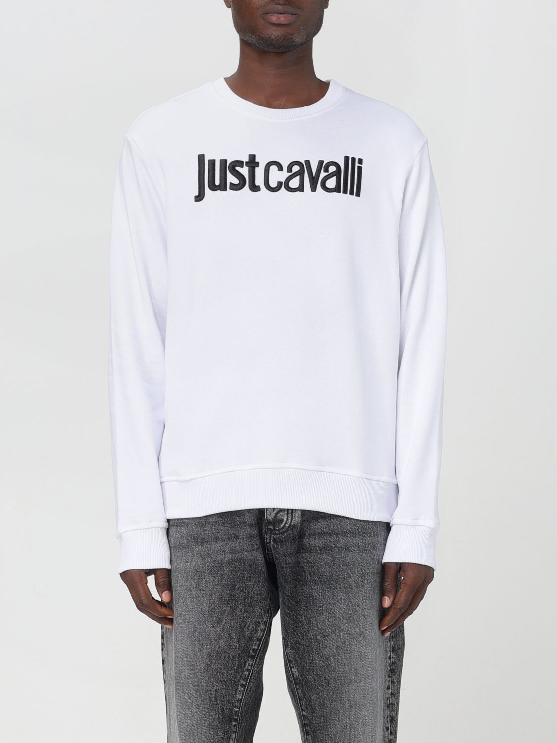 Just Cavalli Sweatshirt JUST CAVALLI Men colour White