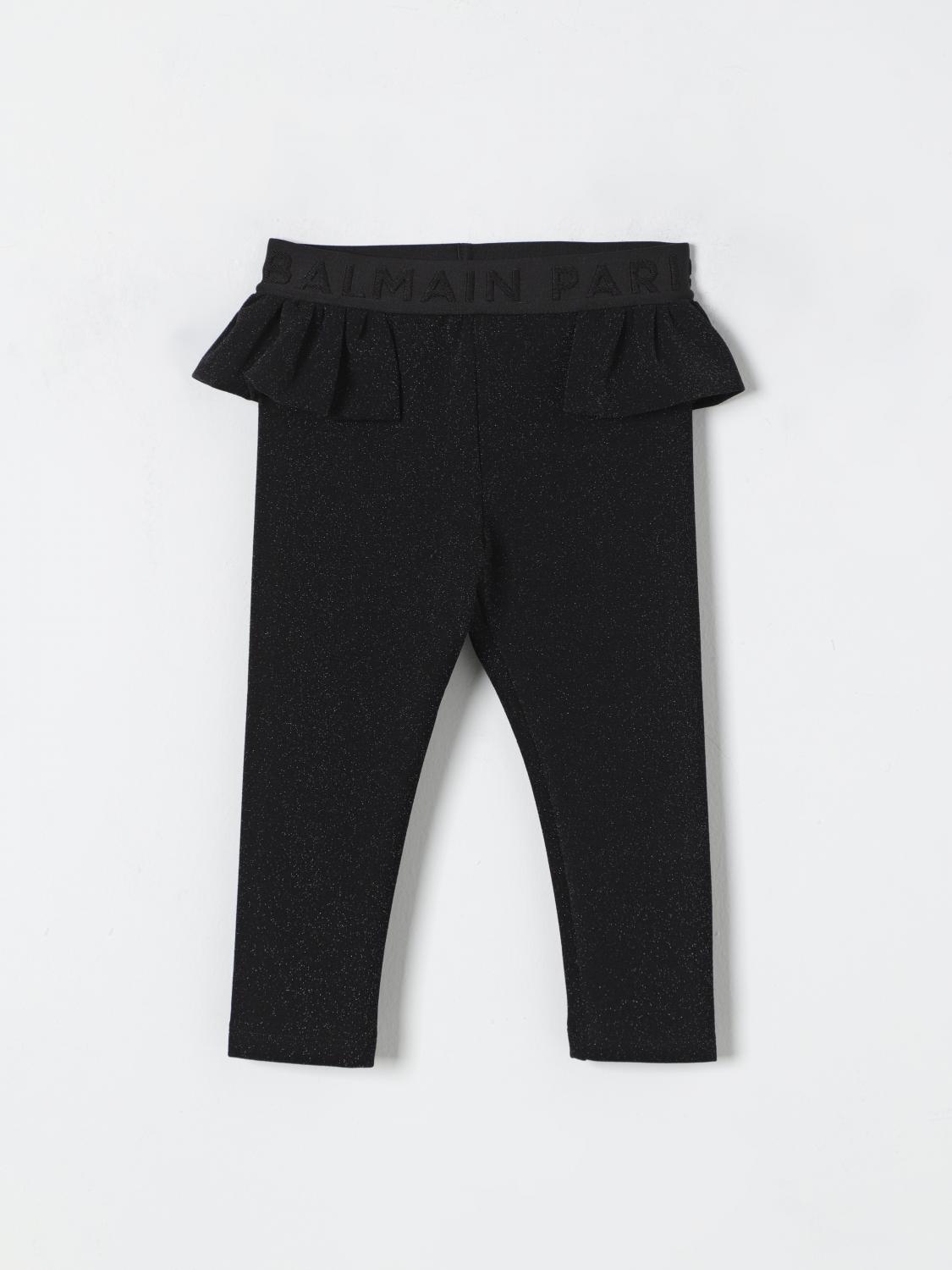 Balmain Pants BALMAIN Kids color Black