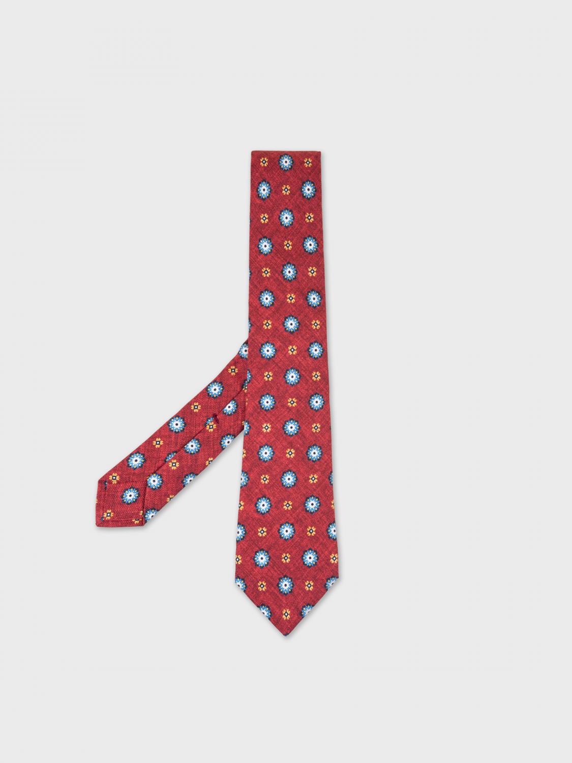 Kiton Tie KITON Men color Red