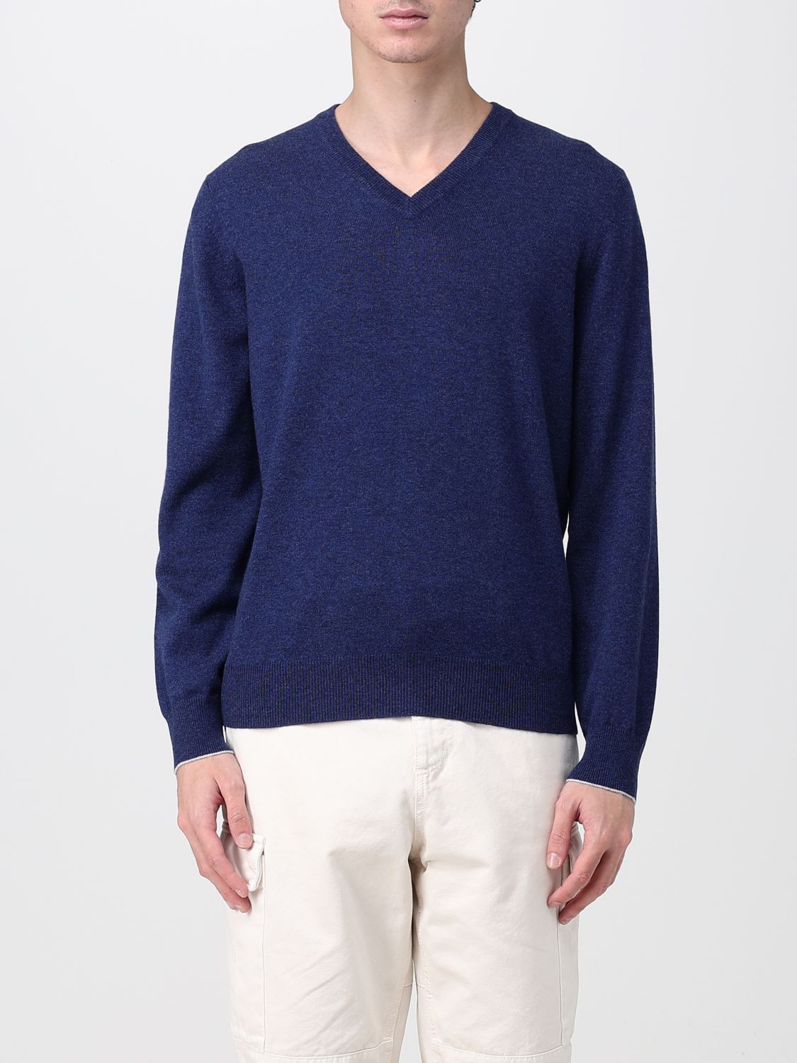 Brunello Cucinelli Jumper BRUNELLO CUCINELLI Men colour Blue 1