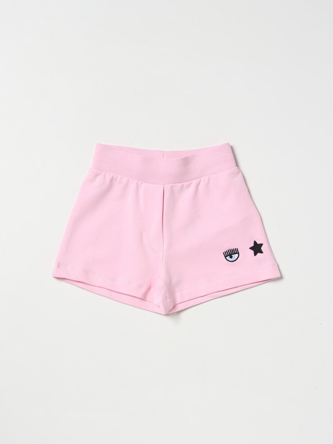 CHIARA FERRAGNI Shorts CHIARA FERRAGNI Kids colour Pink