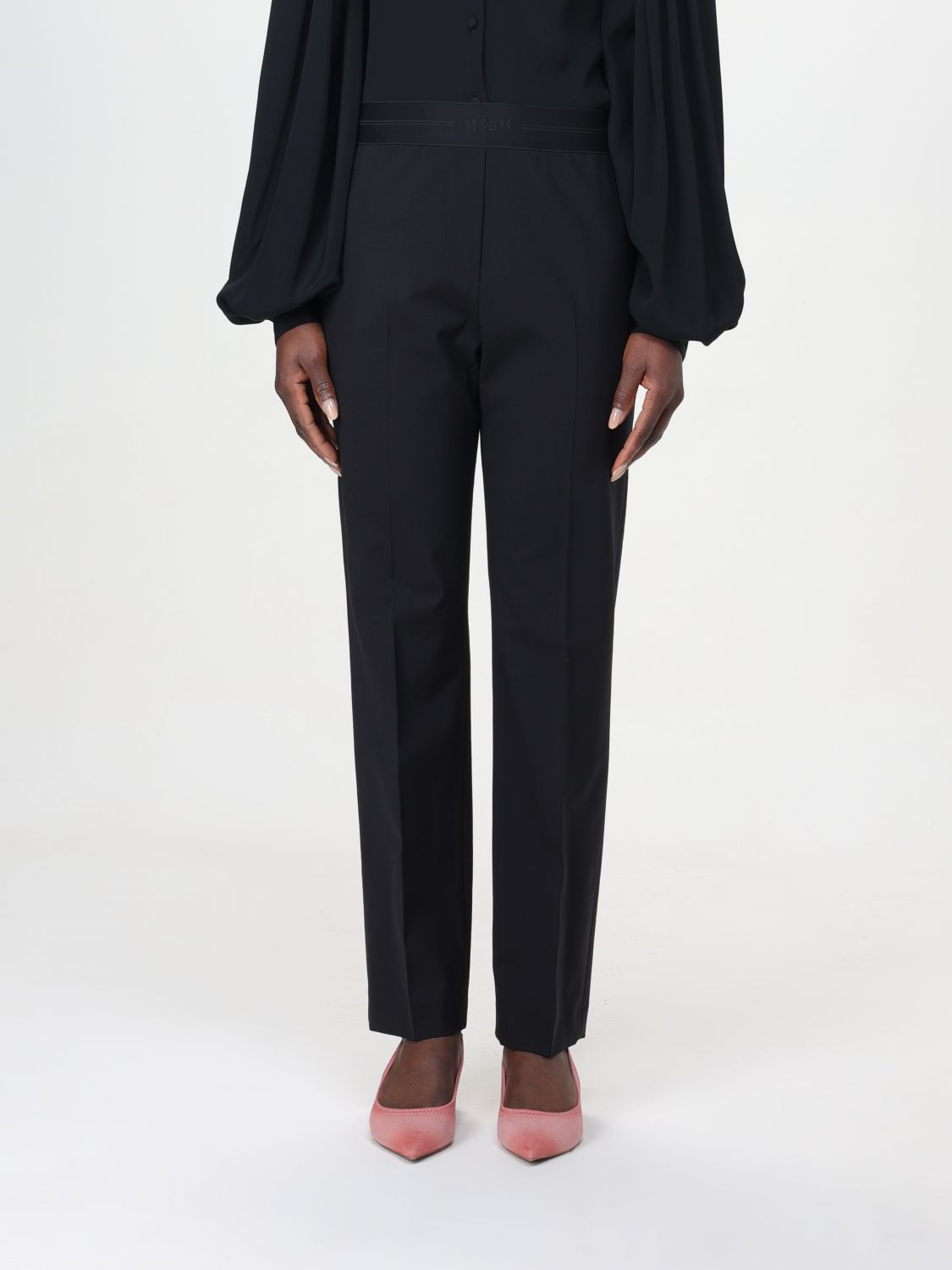 Msgm Trousers MSGM Woman colour Black