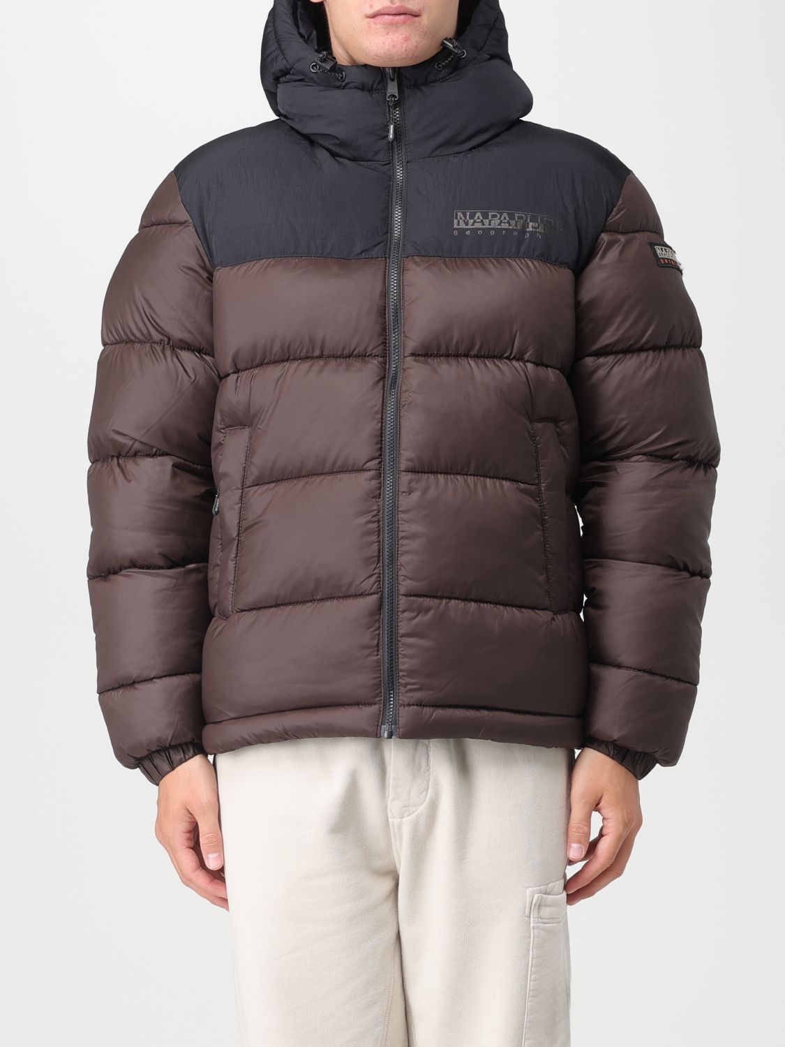 Napapijri Jacket NAPAPIJRI Men colour Brown