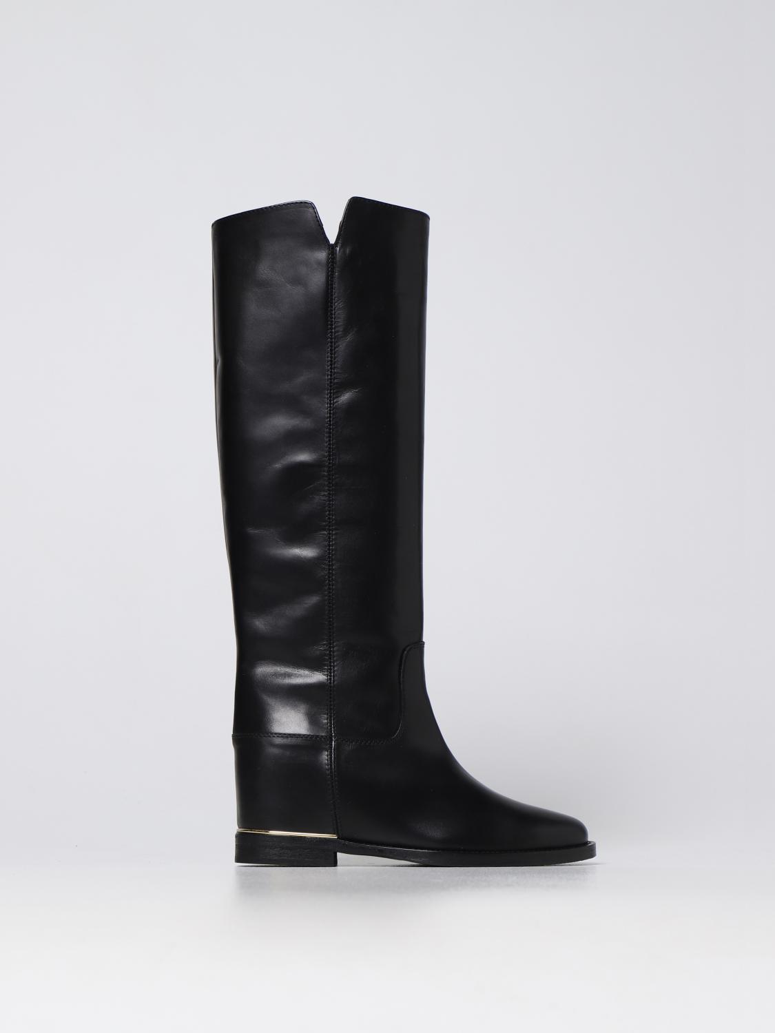 Via Roma 15 Boots VIA ROMA 15 Woman colour Black