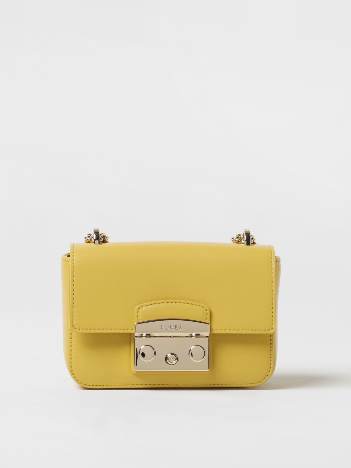 Furla Mini Bag FURLA Woman colour Yellow