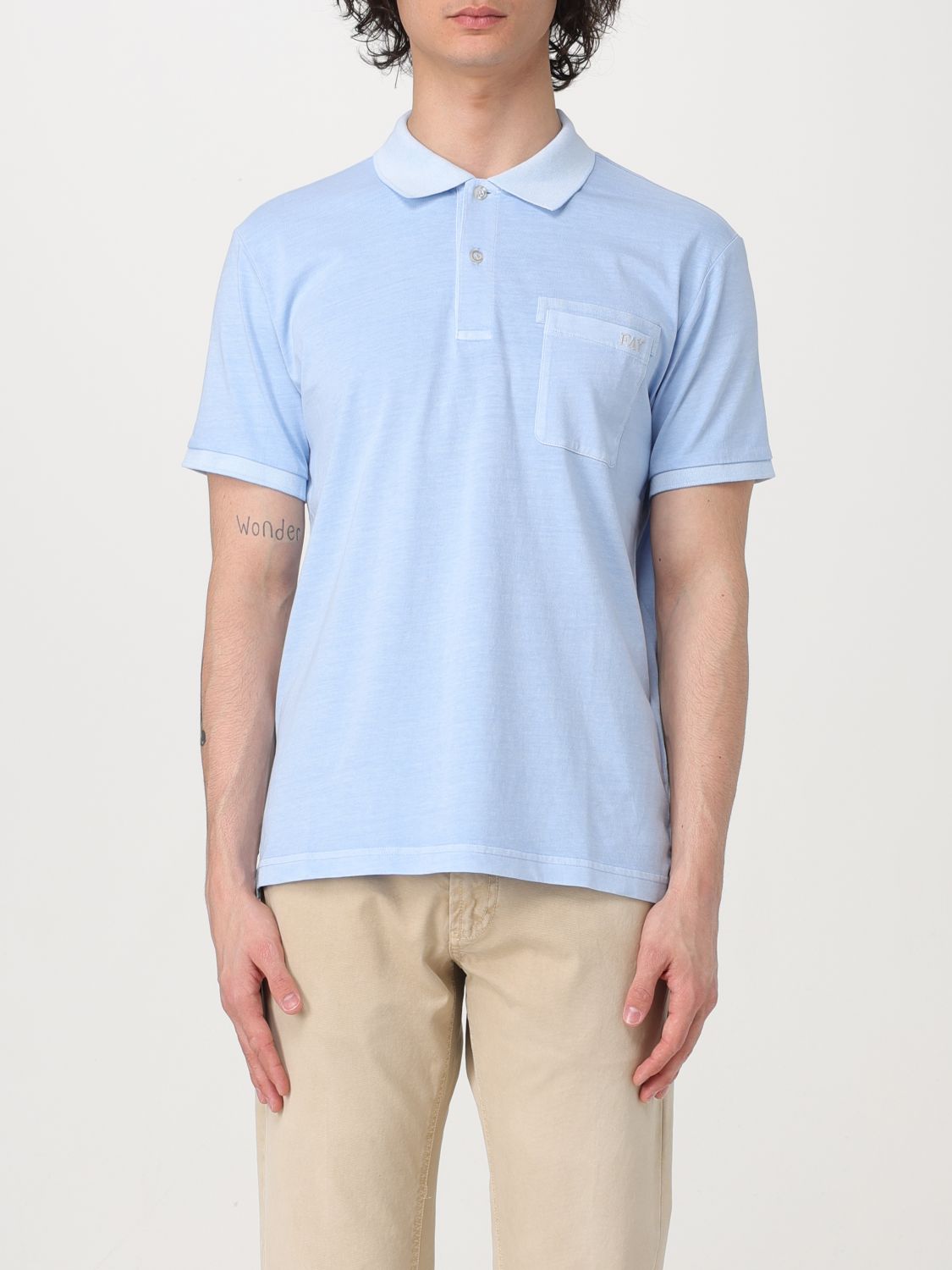 Fay Polo Shirt FAY Men colour Blue