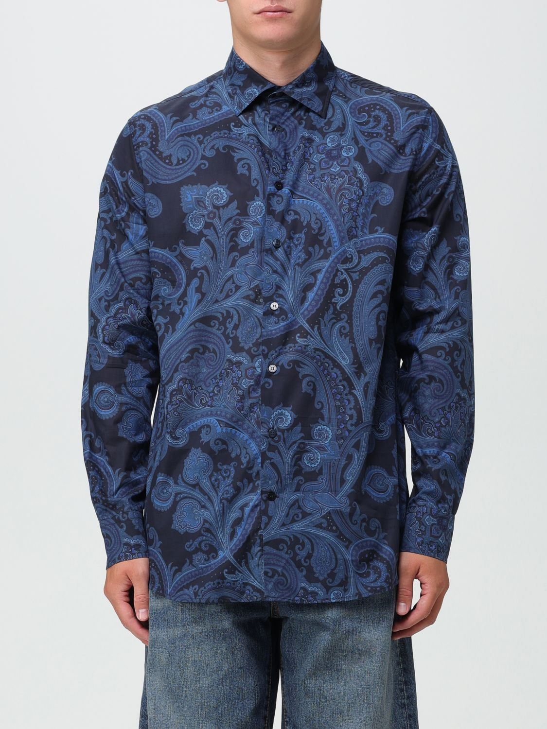 Etro Shirt ETRO Men colour Blue