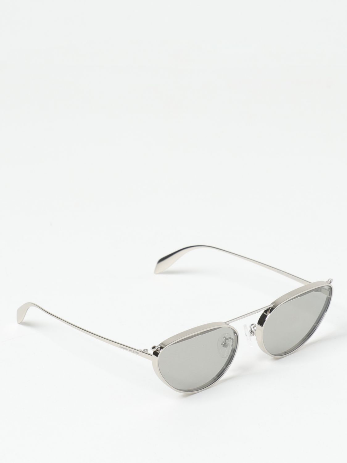 Alexander McQueen Sunglasses ALEXANDER MCQUEEN Woman colour Silver