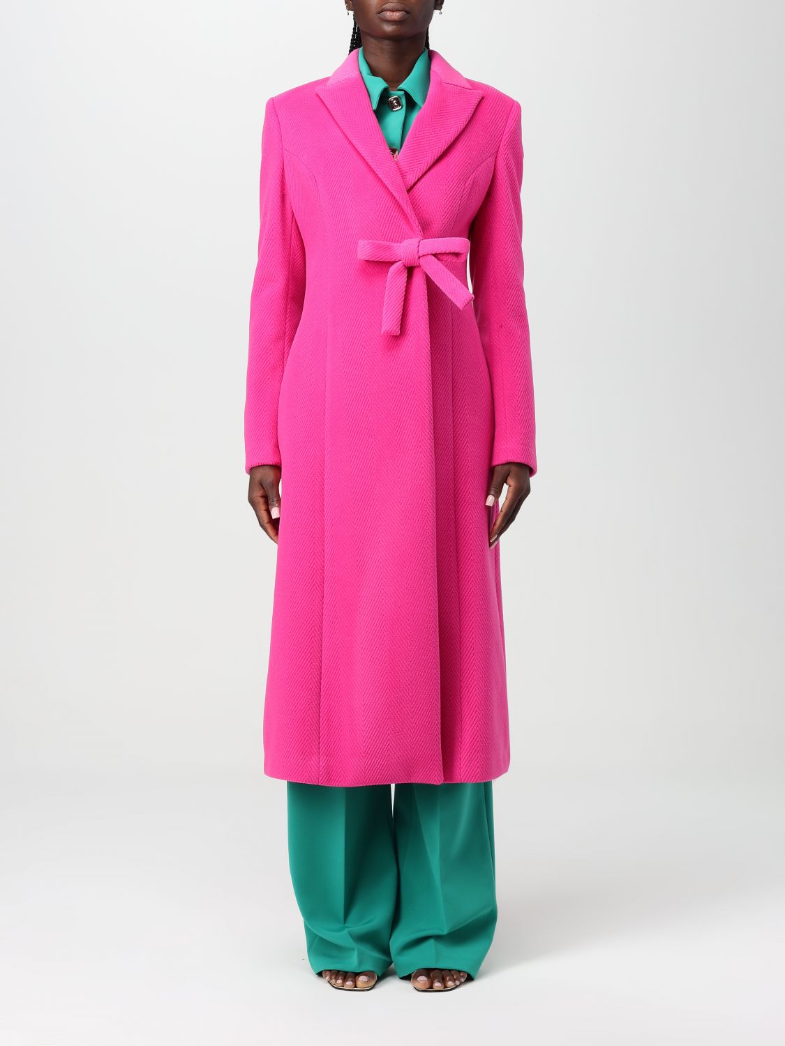 Hanita Coat HANITA Woman colour Fuchsia